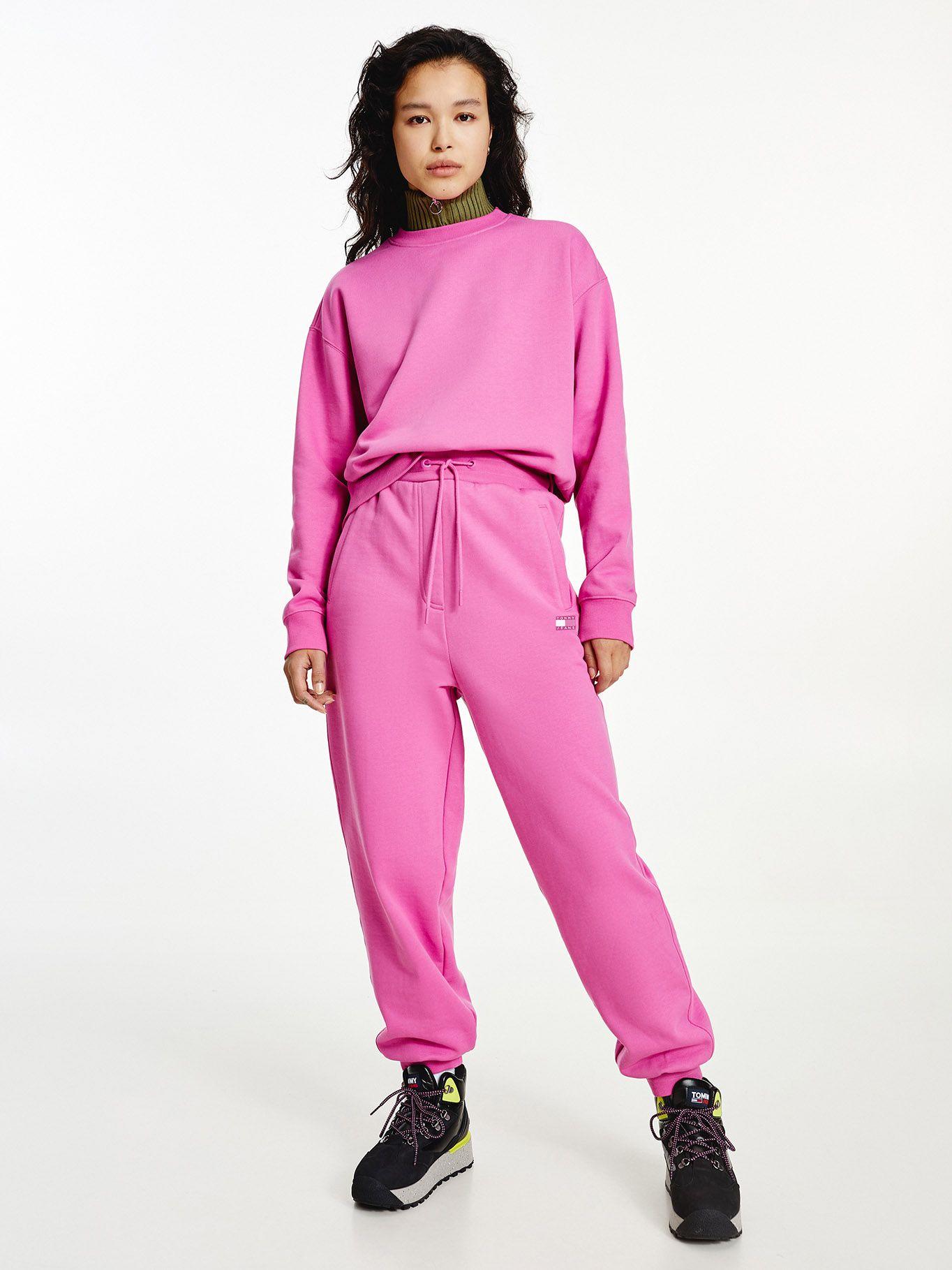 Jogger Best Logo Fucsia Tommy Jeans M2-0