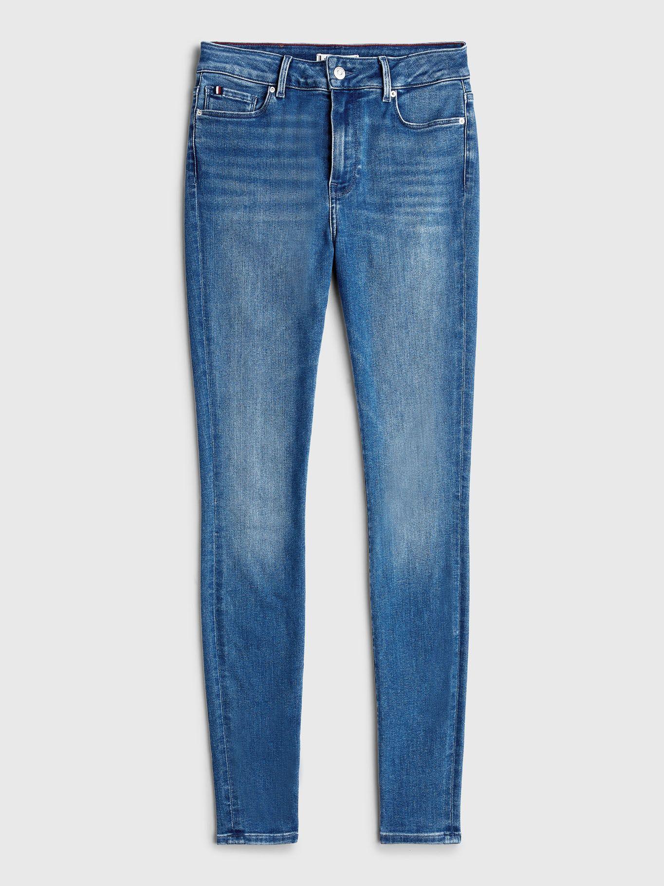 Jeans Harlem Alto Super Skinny Azul Tommy Hilfiger-4