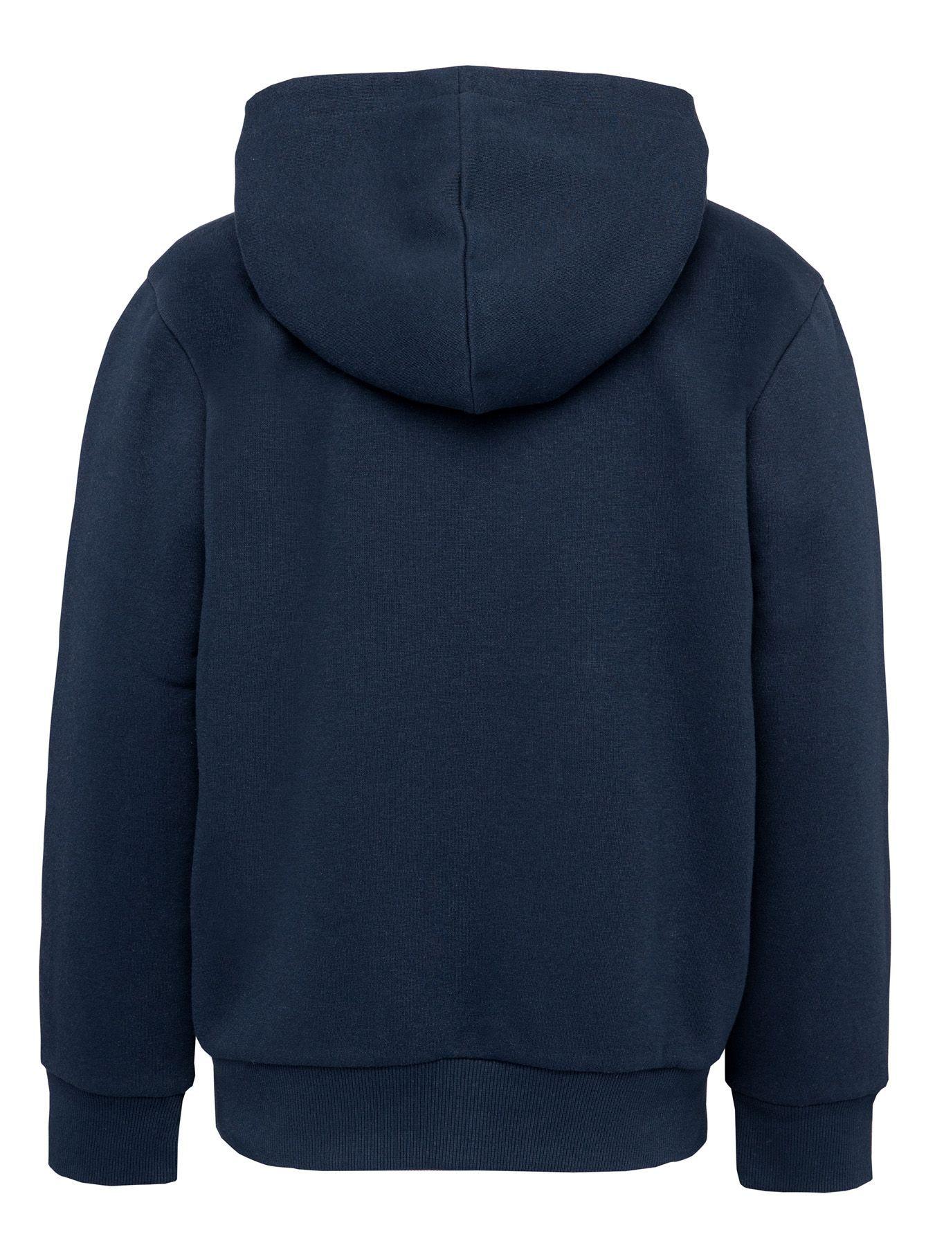 Polerón Hoodie Sherpa Knockout Logo Azul Tommy Hilfiger-1