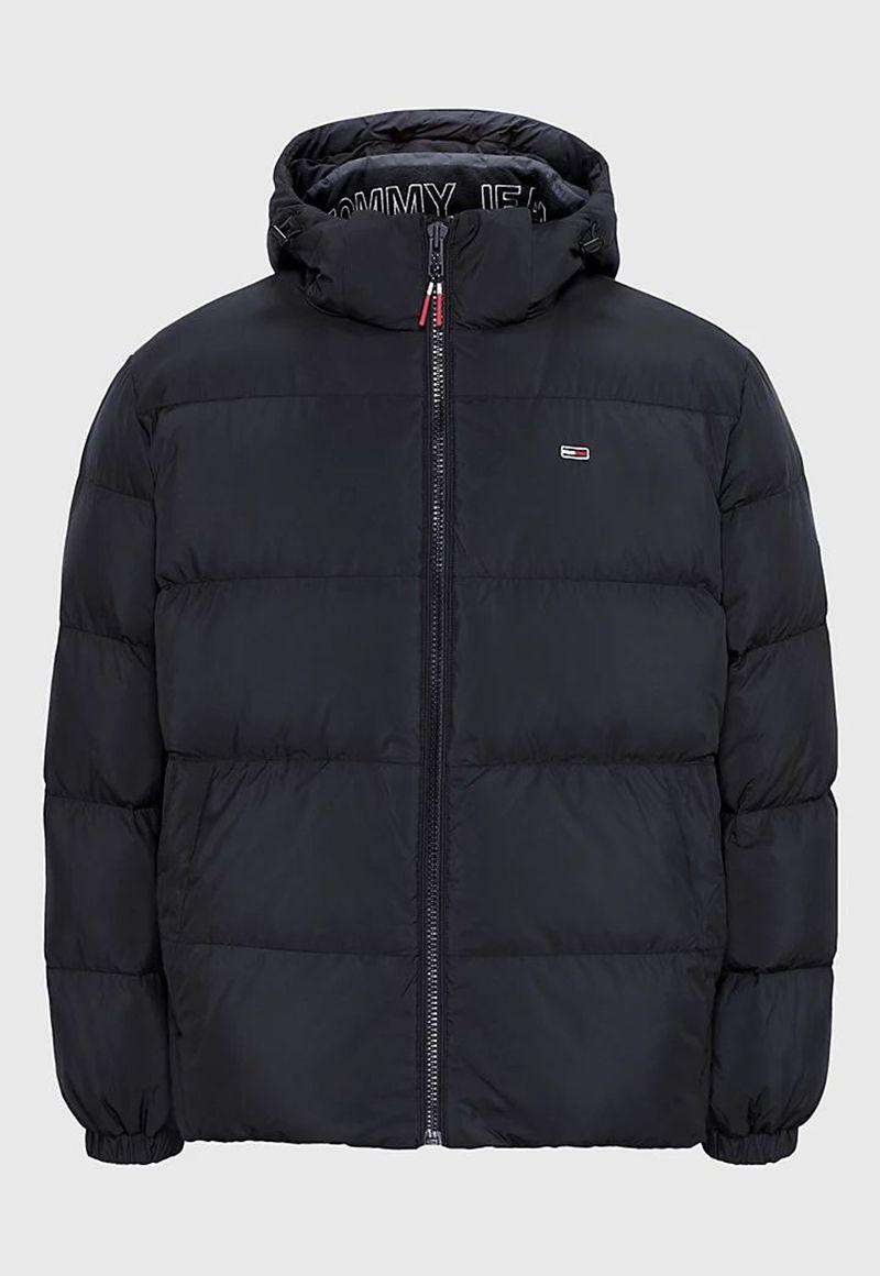 Parka Essential Down Con Logo Negro Tommy Jeans-4