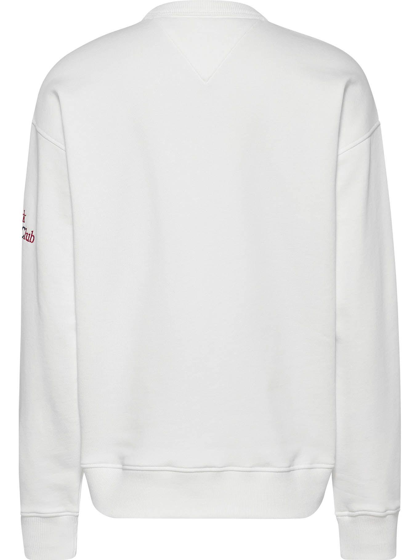 Polerón Relaxed Modern Logo Blanco Tommy Hilfiger-1