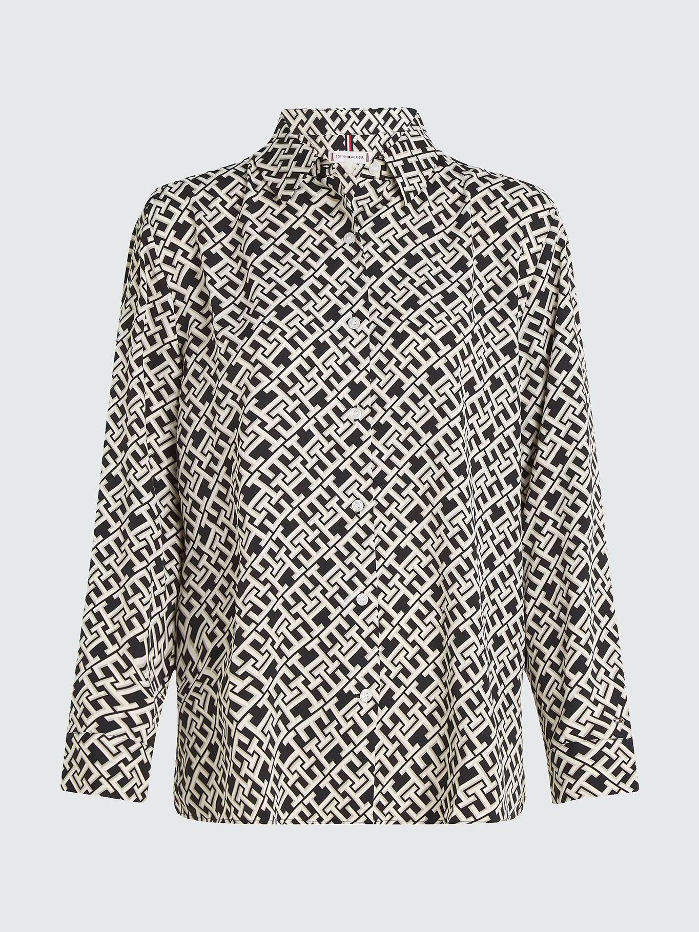 CAMISA ESTAMPADO DE MONOGRAM MULTICOLOR TOMMY HILFIGER-4