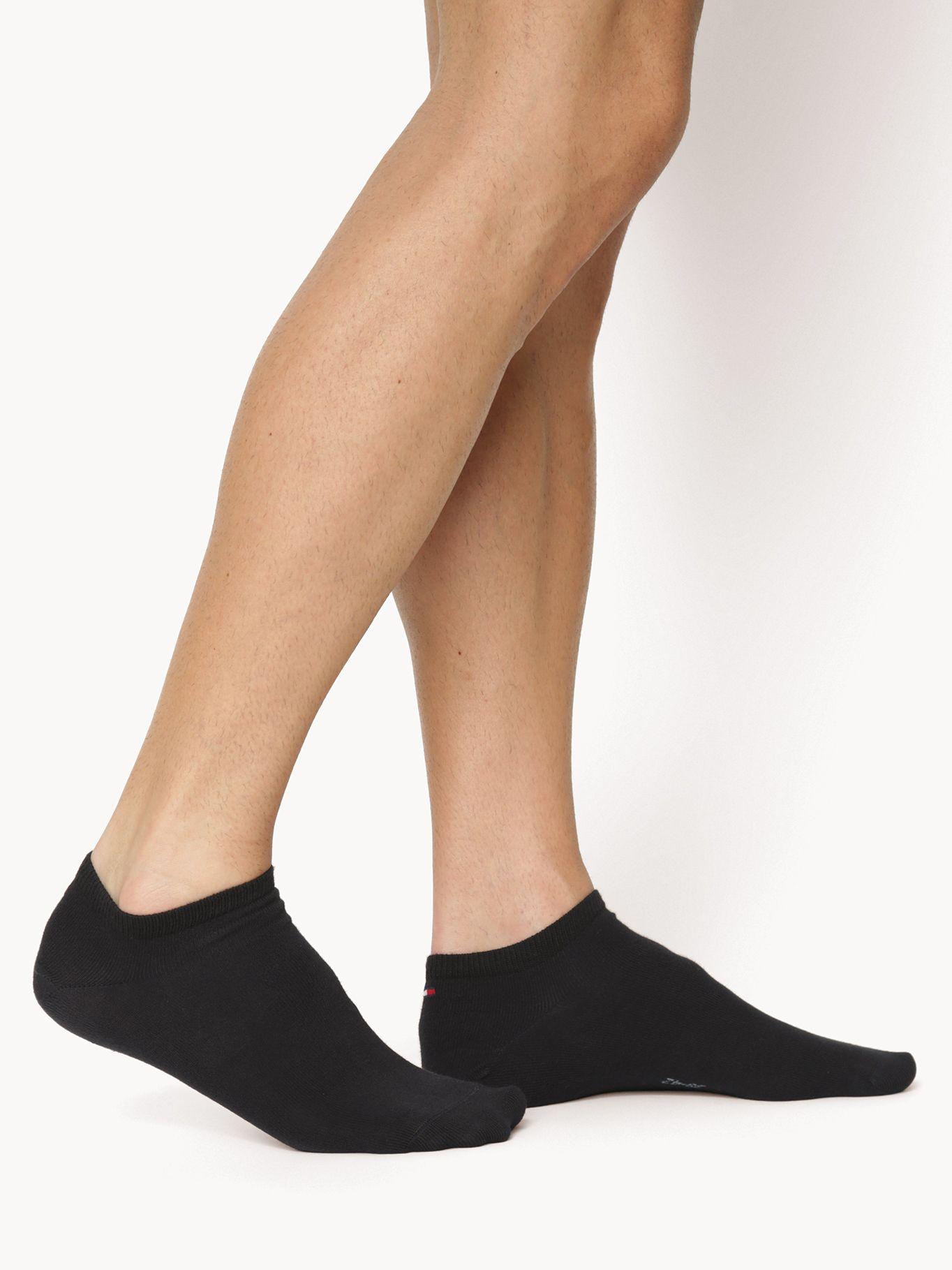 Pack De 2 Pares De Calcetines Logo Negro Tommy Hilfiger-1