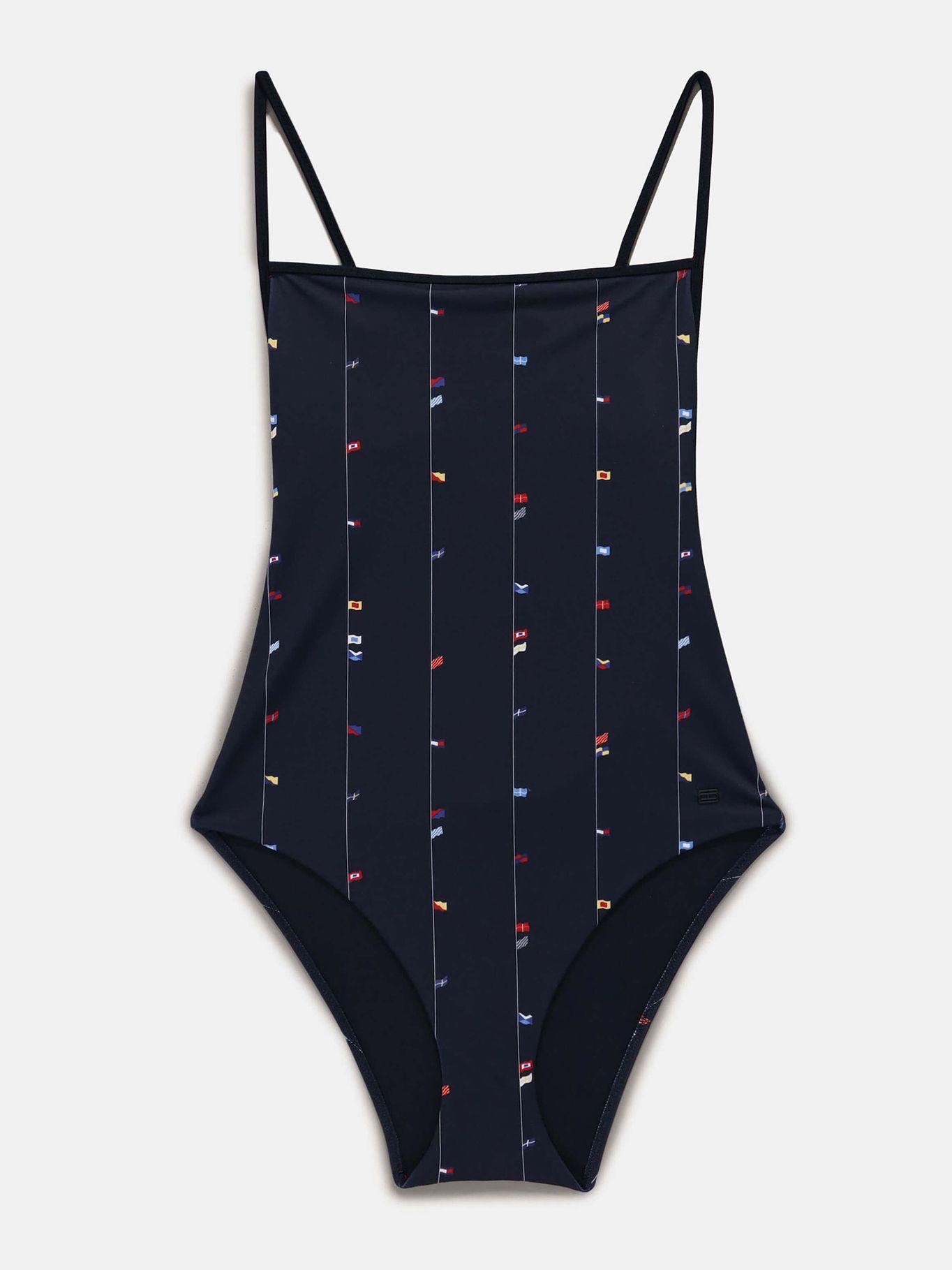 Traje De Baño Essential Azul Tommy Hilfiger-4