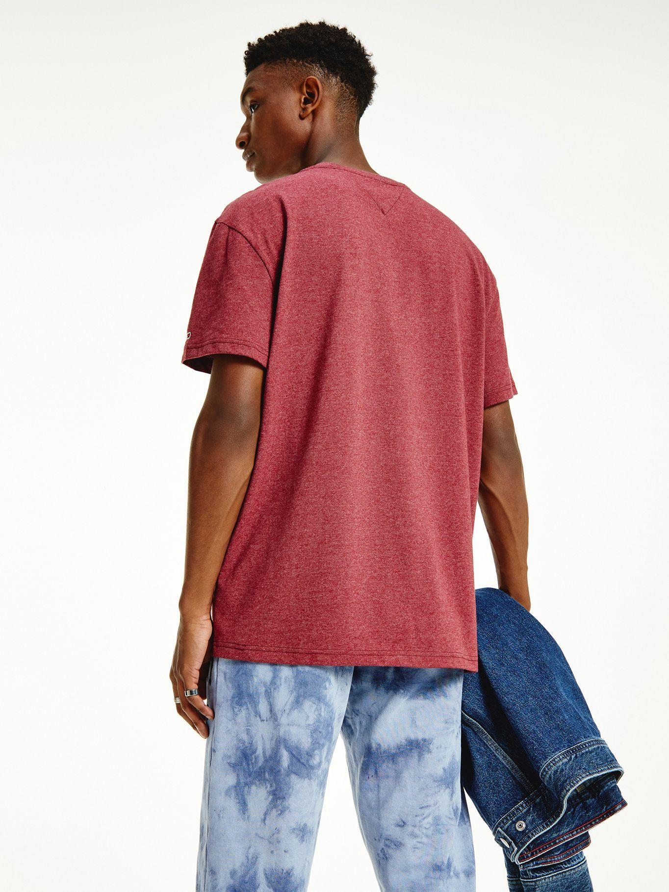 Polera Vintage College Rojo Tommy Jeans M2-1