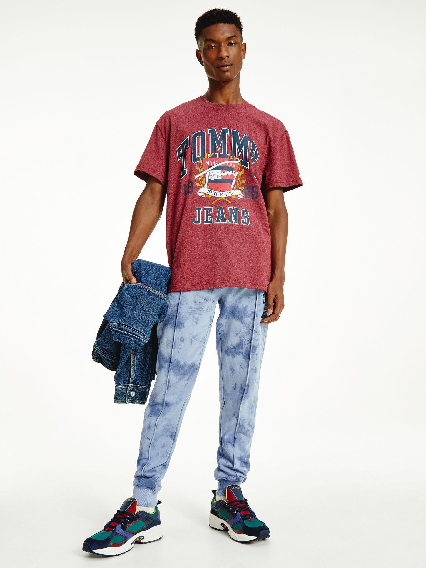 Polera Vintage College Rojo Tommy Jeans M2-0