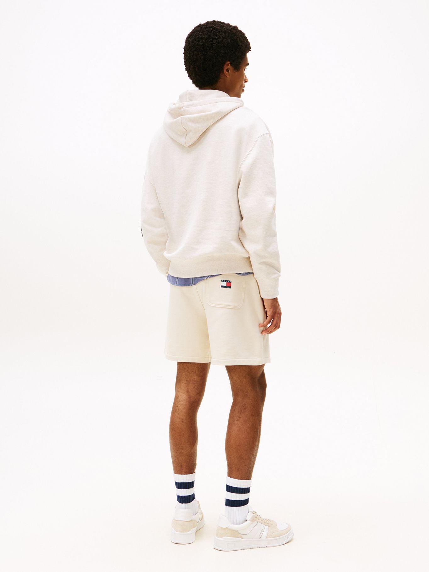 Polerón Hoodie Cropped Con Logo Blanco AE3 Tommy Jeans-2