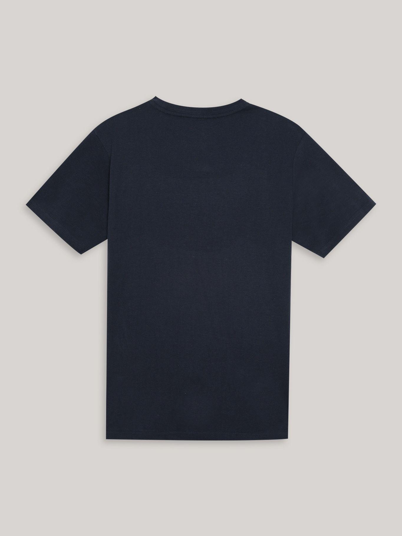 Polera De Niño Flutter Graphic Logo Azul Tommy Hilfiger-1