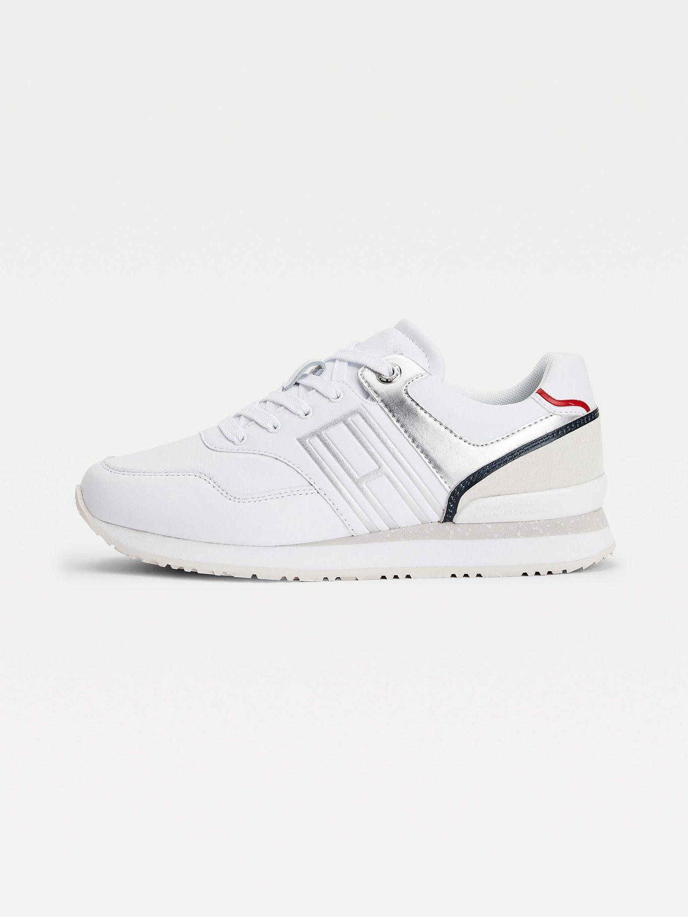 Zapatillas Metallic Blanco Tommy Hilfiger AB2-4