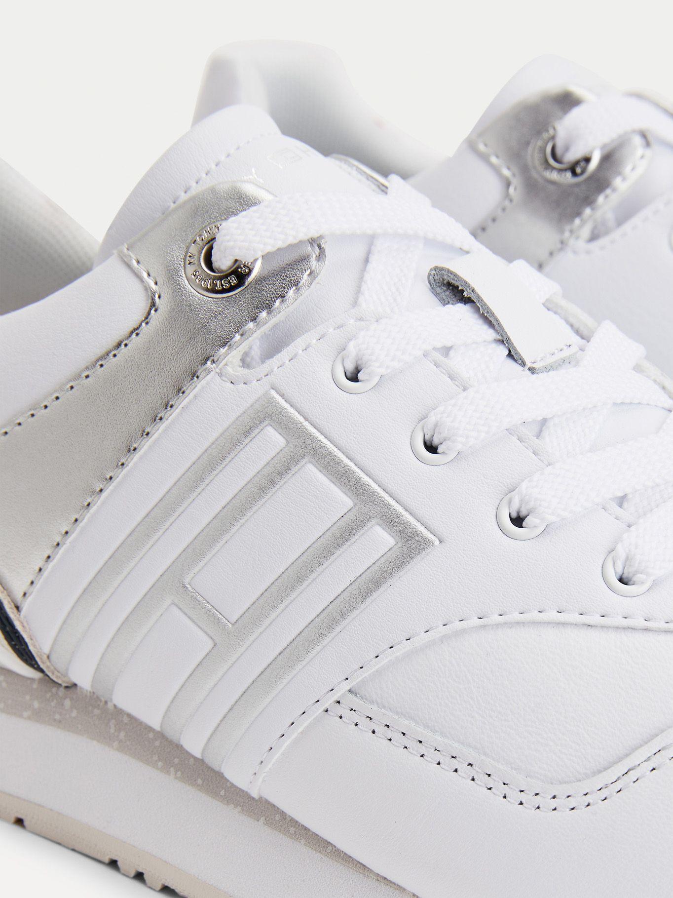 Zapatillas Metallic Blanco Tommy Hilfiger AB2-2