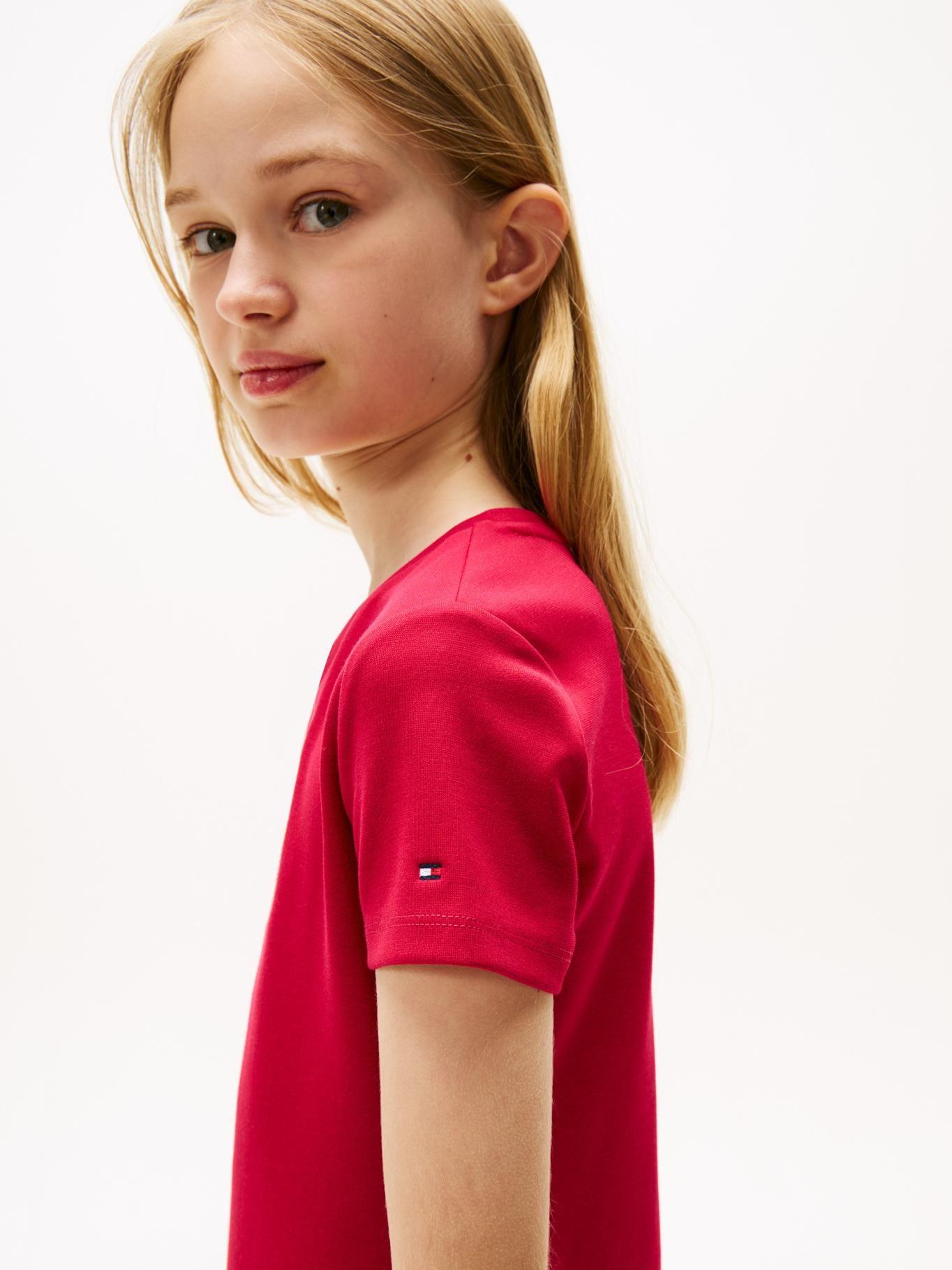 Vestido Camisero Rojo Tommy Hilfiger-2