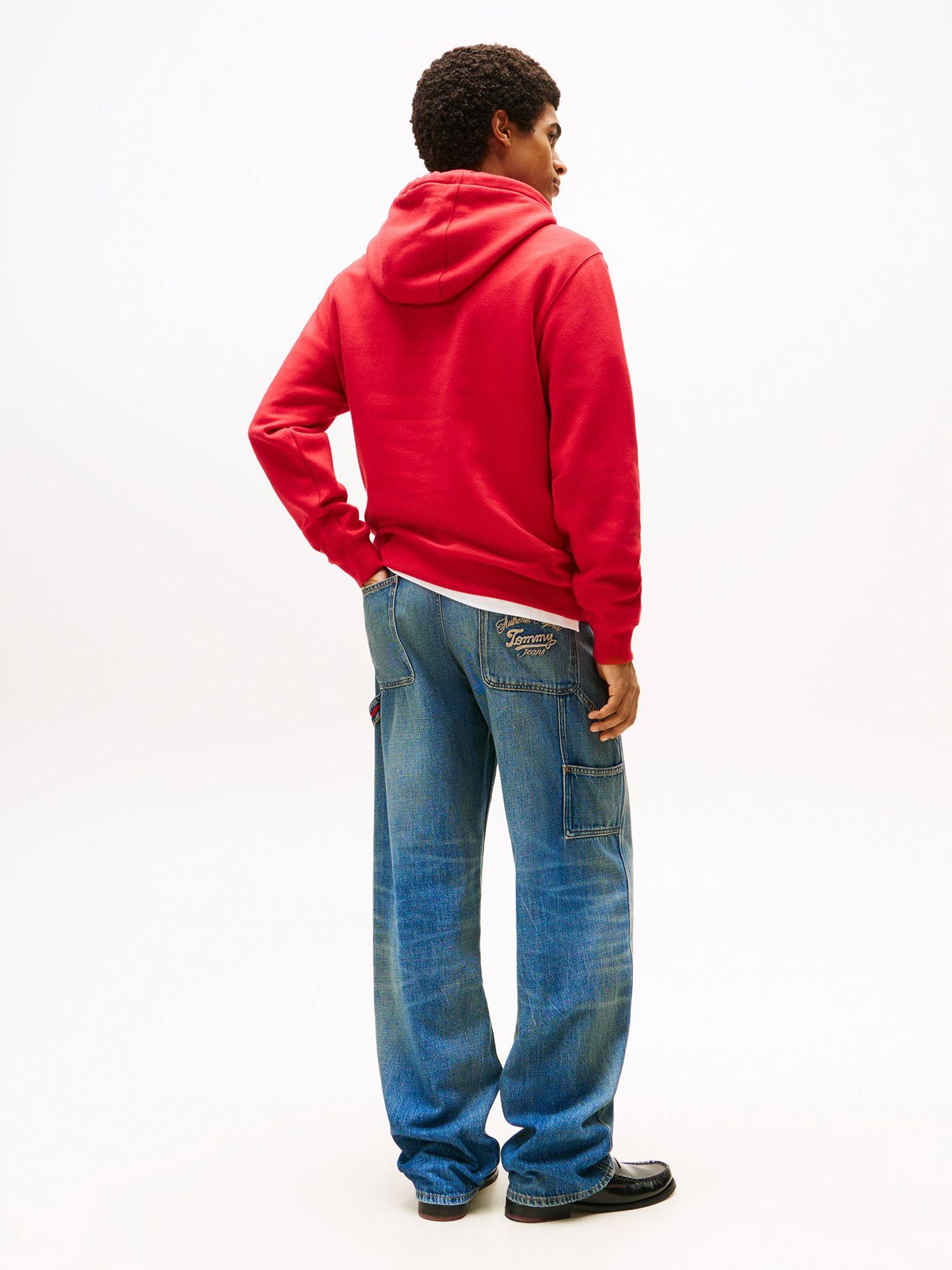 Polerón Hoodie Solid Con Logo Rojo XLE Tommy Jeans-2