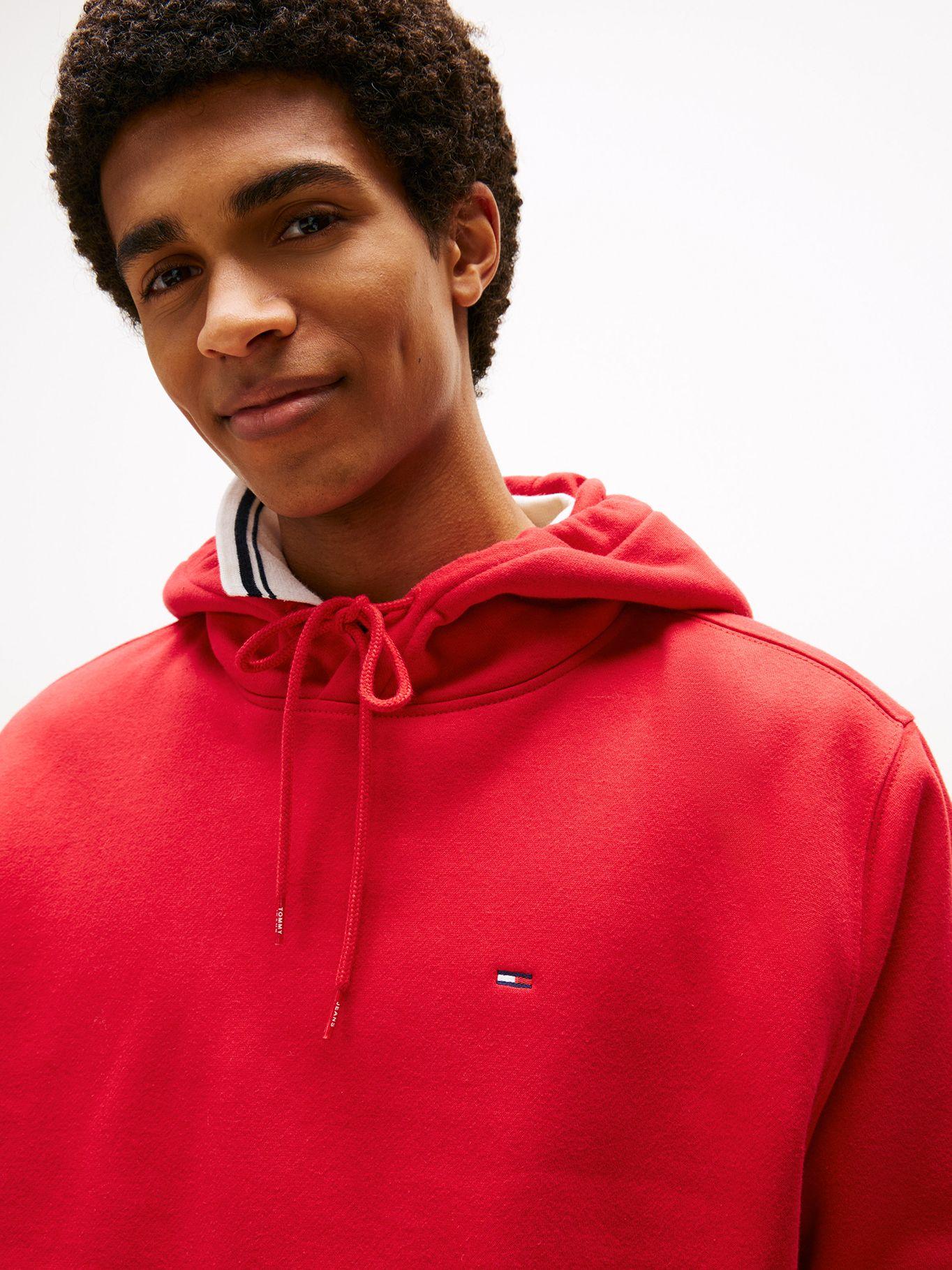 Polerón Hoodie Solid Con Logo Rojo XLE Tommy Jeans-3