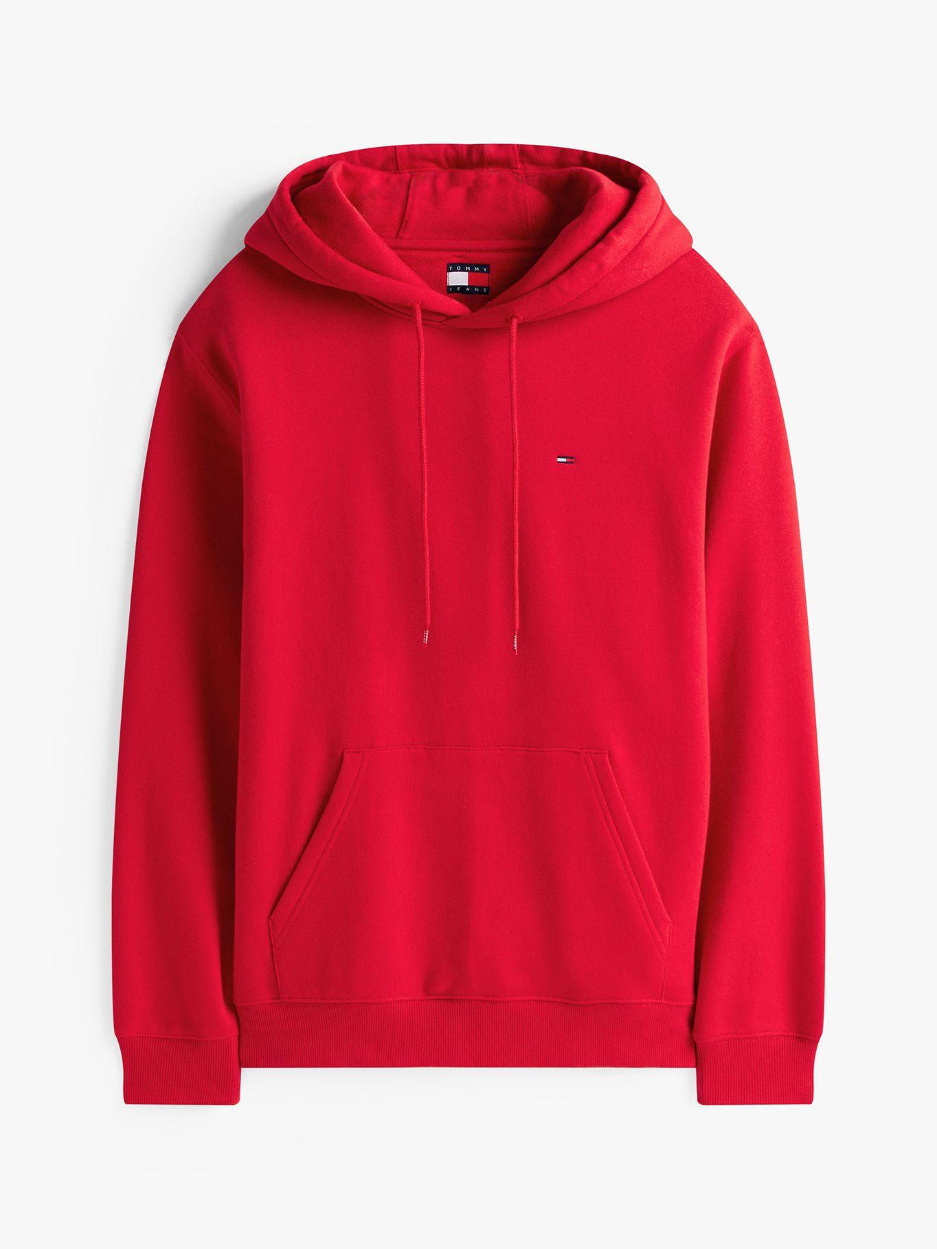 Polerón Hoodie Solid Con Logo Rojo XLE Tommy Jeans-4