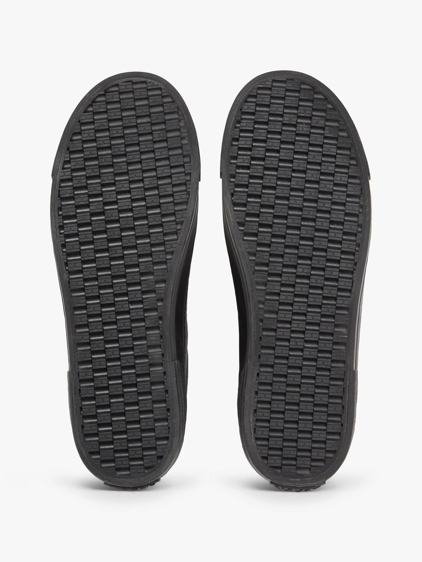 Zapatillas Foxing De Cuero Tommy Hilfiger Negro-3