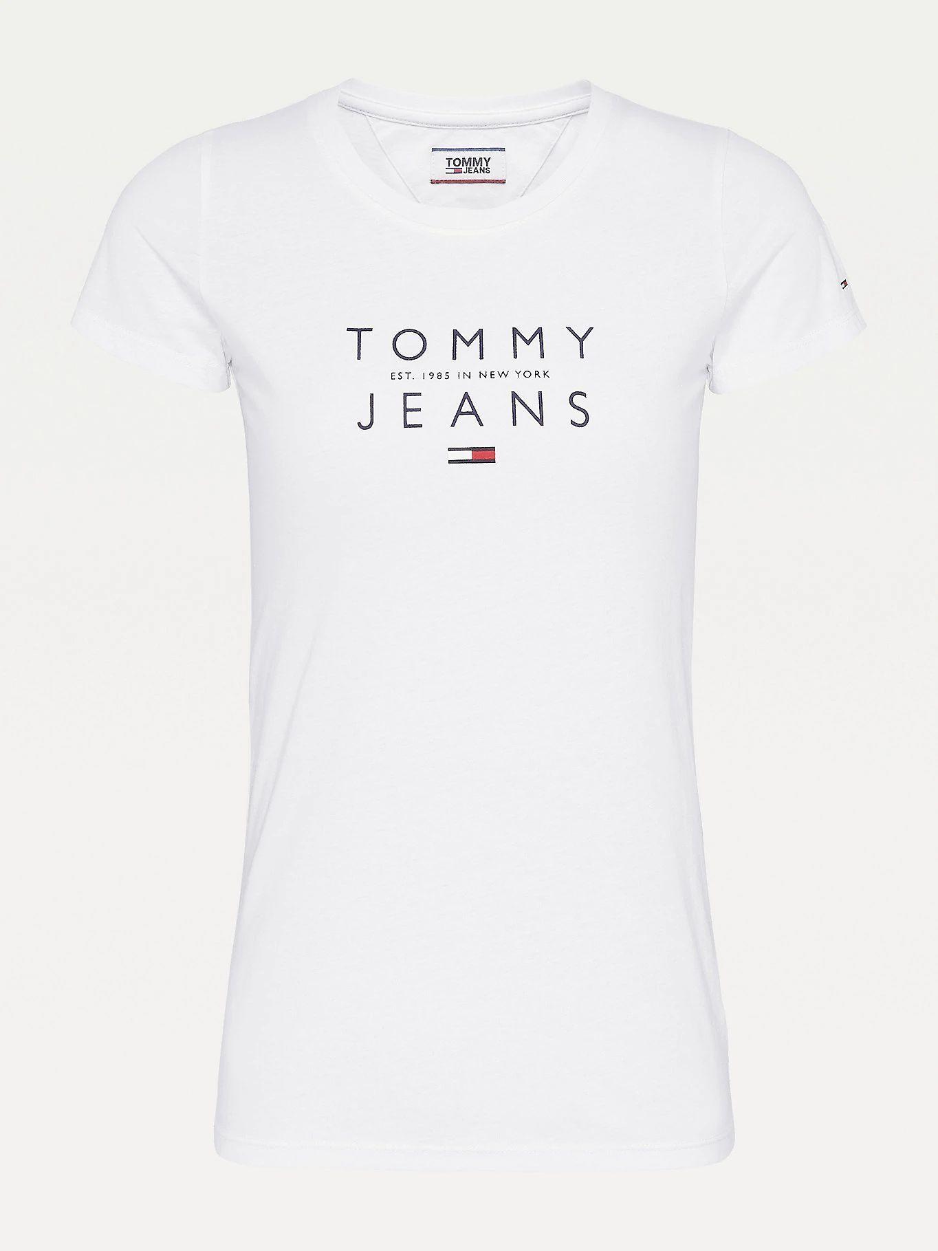 Polera New York Logo Blanco Tommy Hilfiger-4