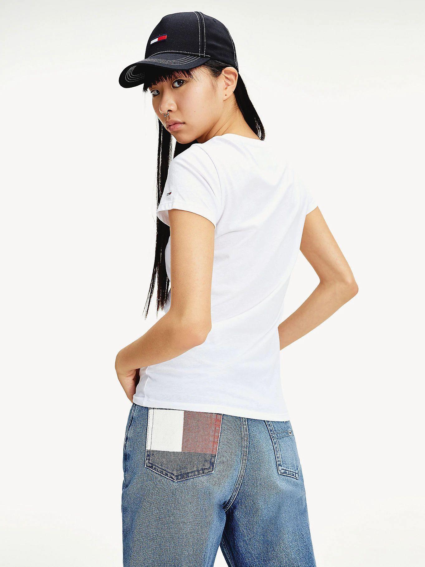 Polera New York Logo Blanco Tommy Hilfiger-1