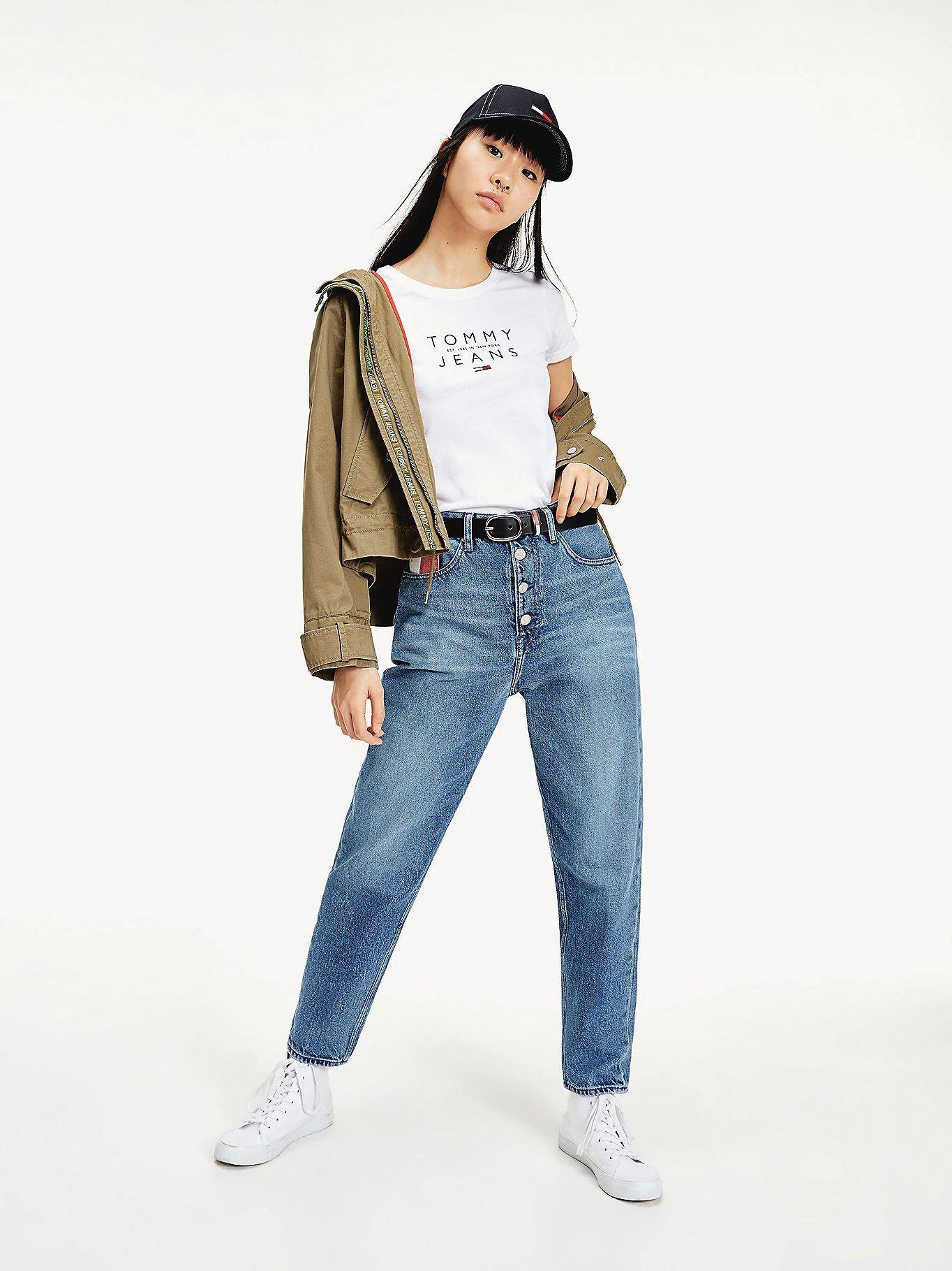 Polera New York Logo Blanco Tommy Hilfiger-3
