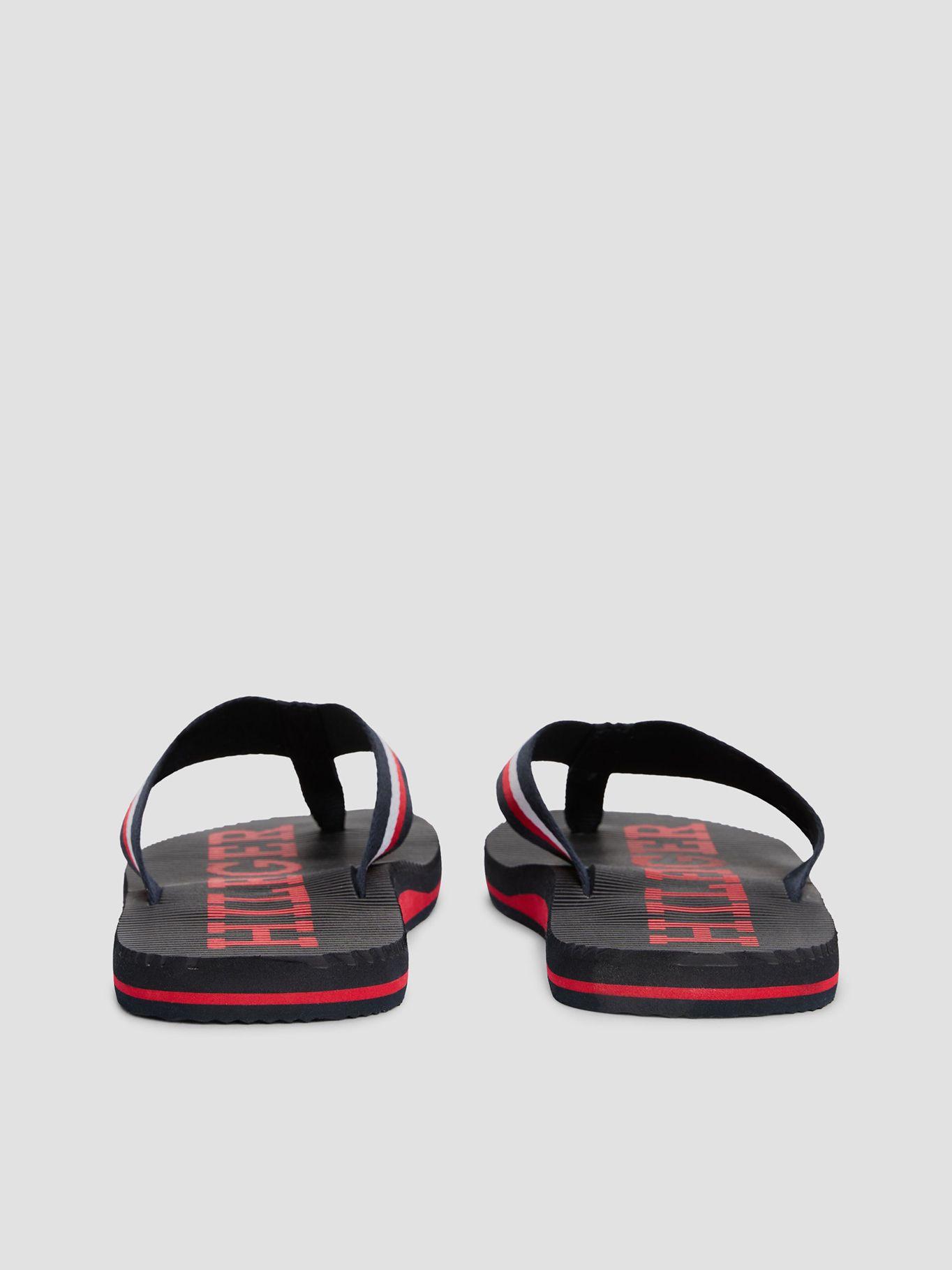 Sandalia Logo Y Plantilla De Masaje Azul Tommy Hilfiger-1