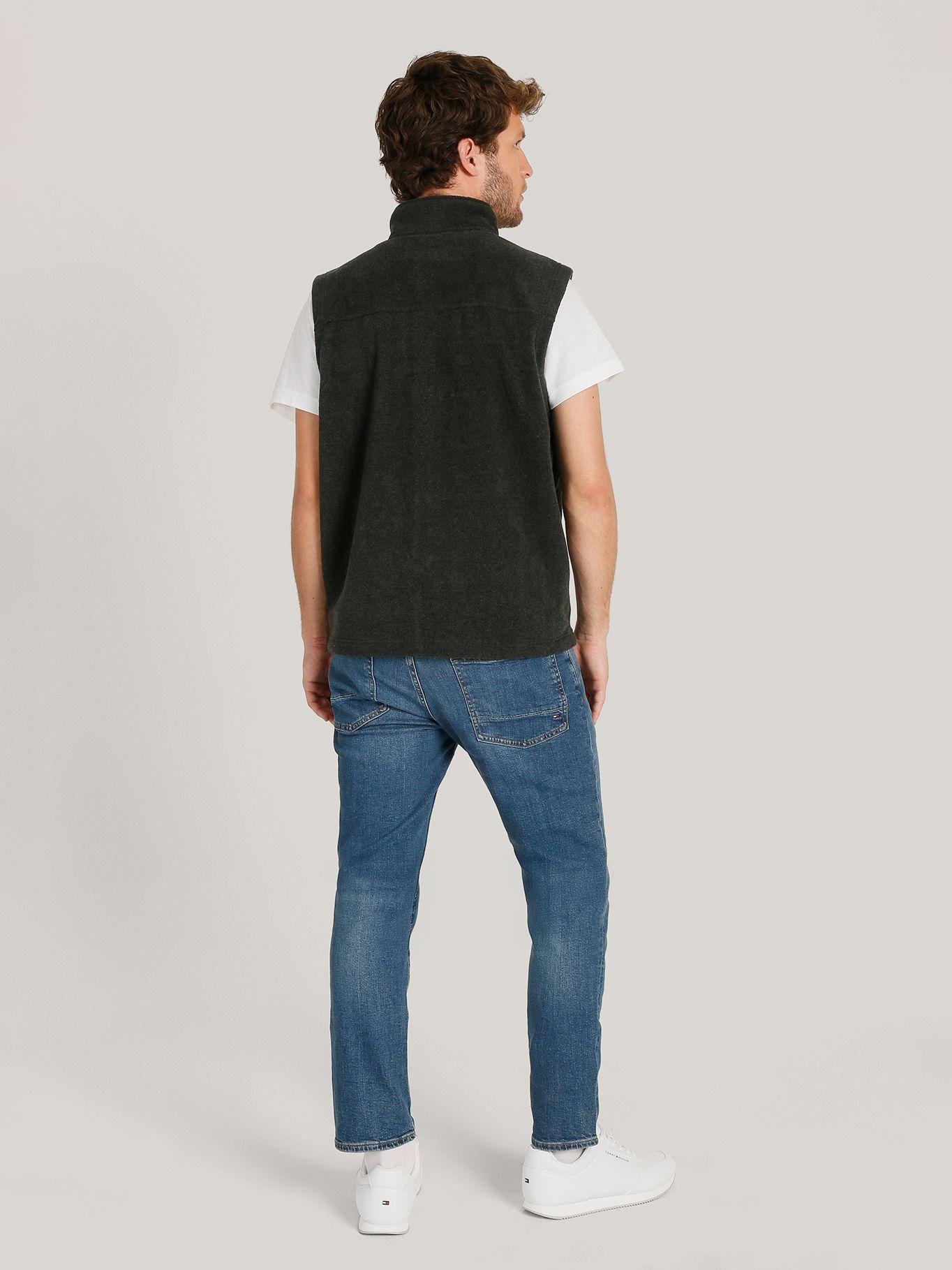 Chaqueta Vest Solid Logo Gris Tommy Hilfiger-2