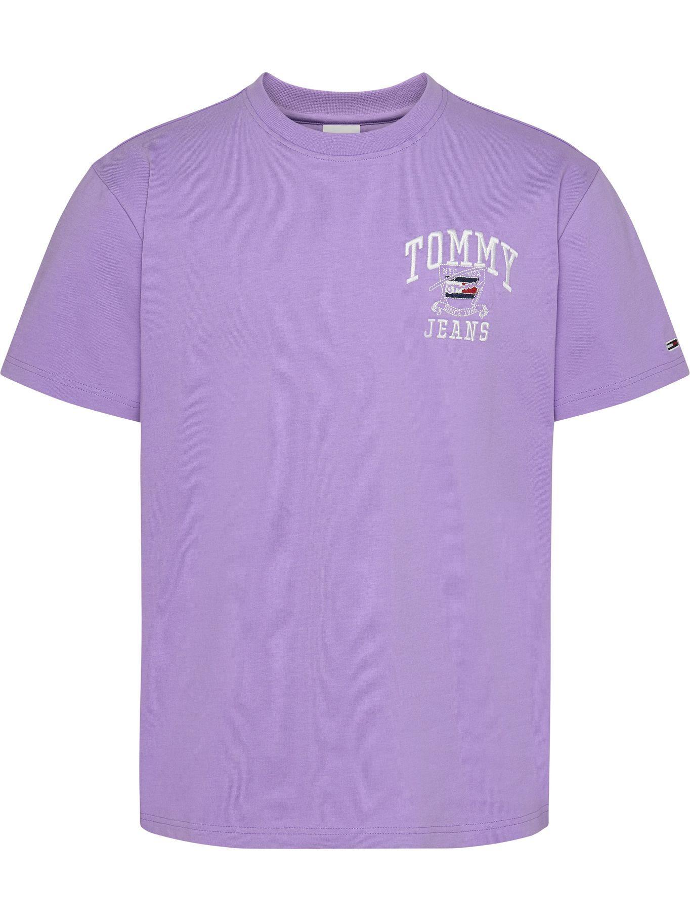 Polera Homespun College Morado Tommy Jeans F2-0