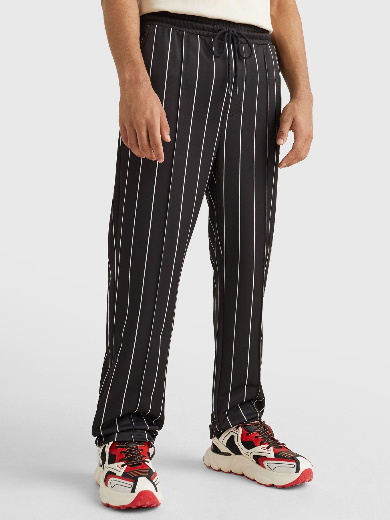Joggers Ethan A Rayas Negro Tommy Jeans-0