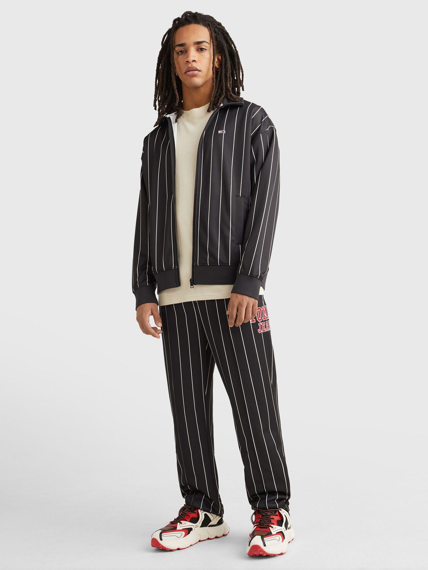 Joggers Ethan A Rayas Negro Tommy Jeans-1