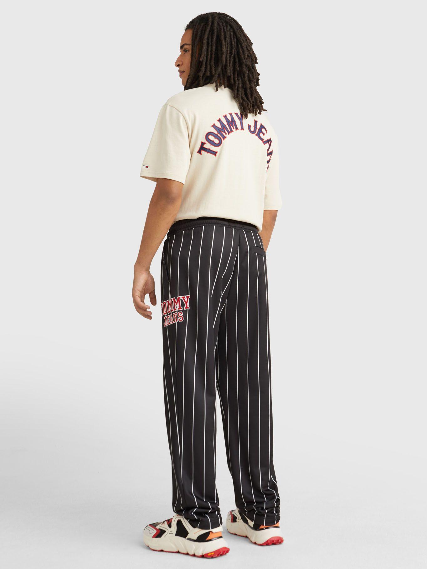 Joggers Ethan A Rayas Negro Tommy Jeans-2