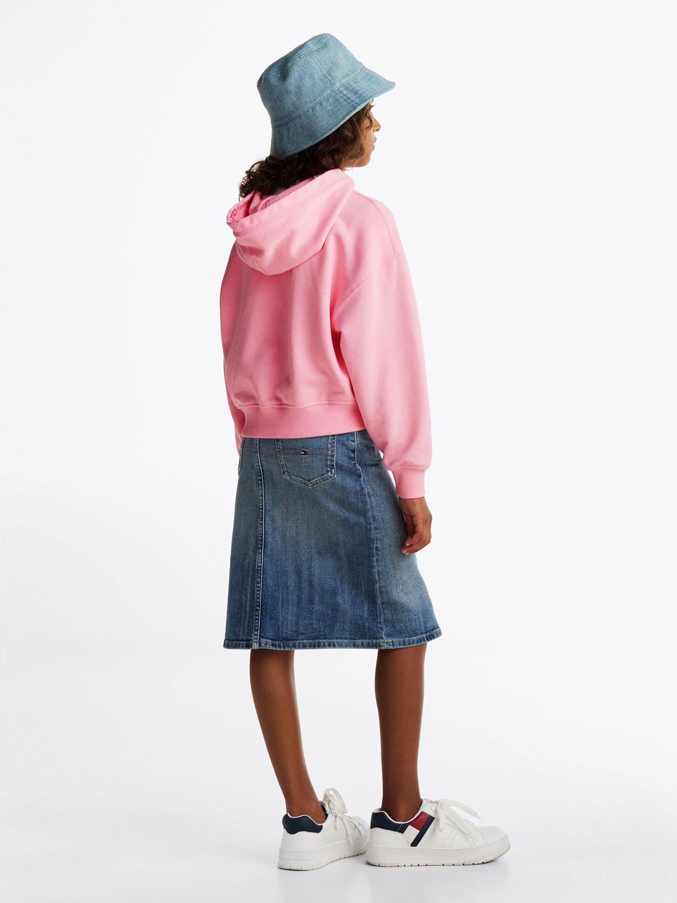 Polerón Hoodie New York Con Logo Rosado Tommy Hilfiger-2