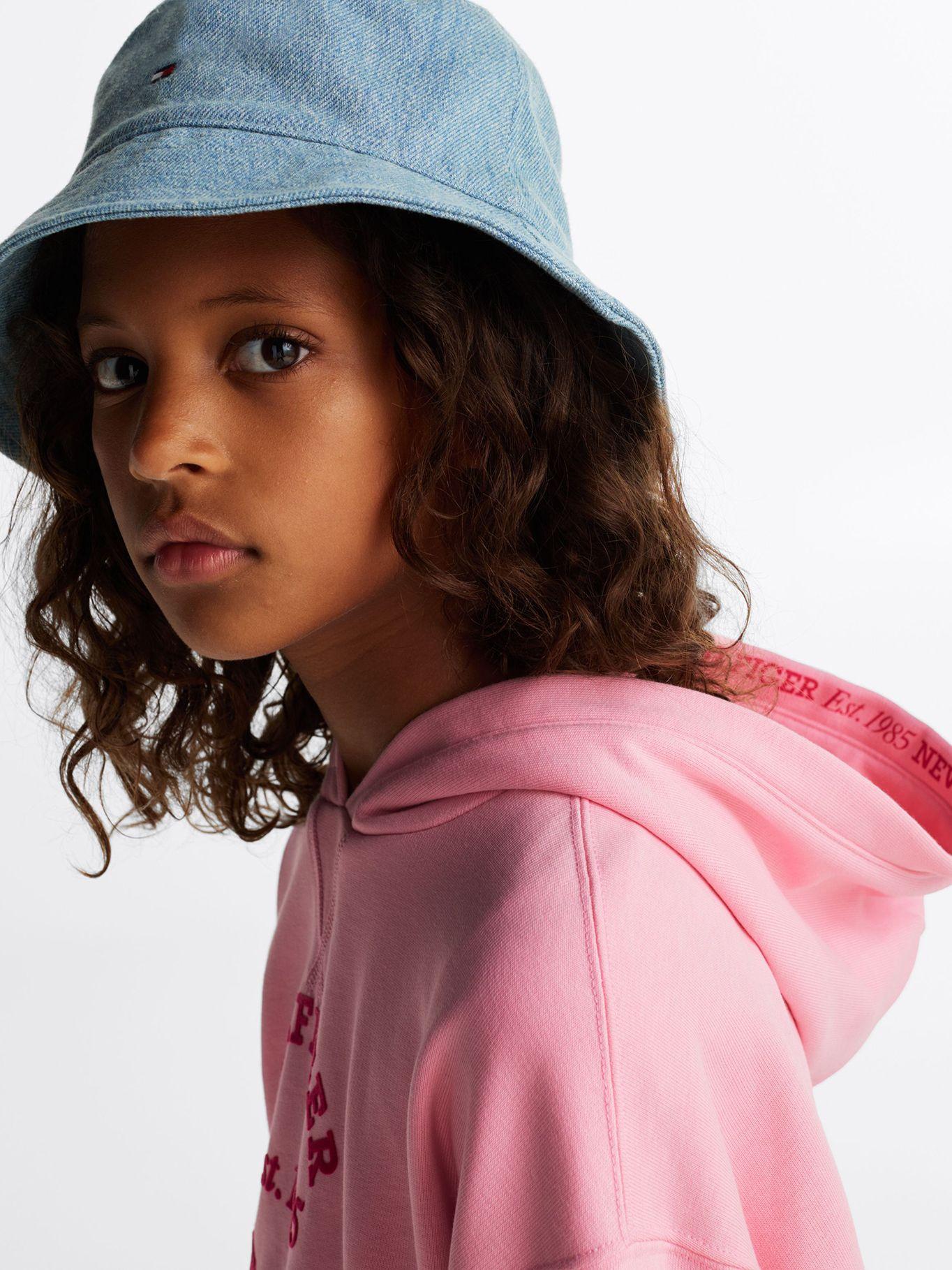 Polerón Hoodie New York Con Logo Rosado Tommy Hilfiger-3
