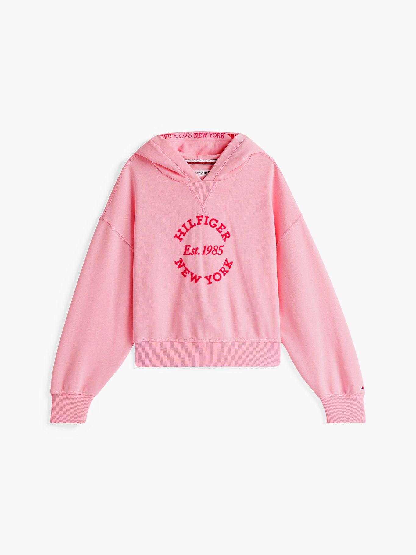 Polerón Hoodie New York Con Logo Rosado Tommy Hilfiger-4
