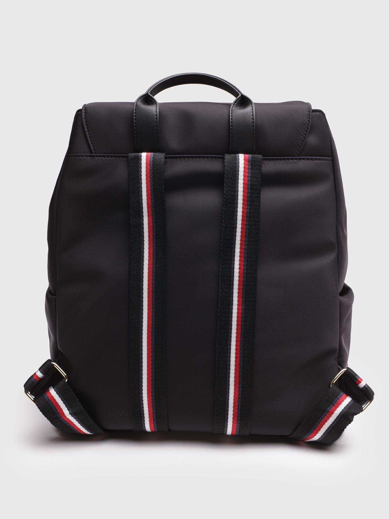 Mochila Con Solapa Negro Tommy Hilfiger-1