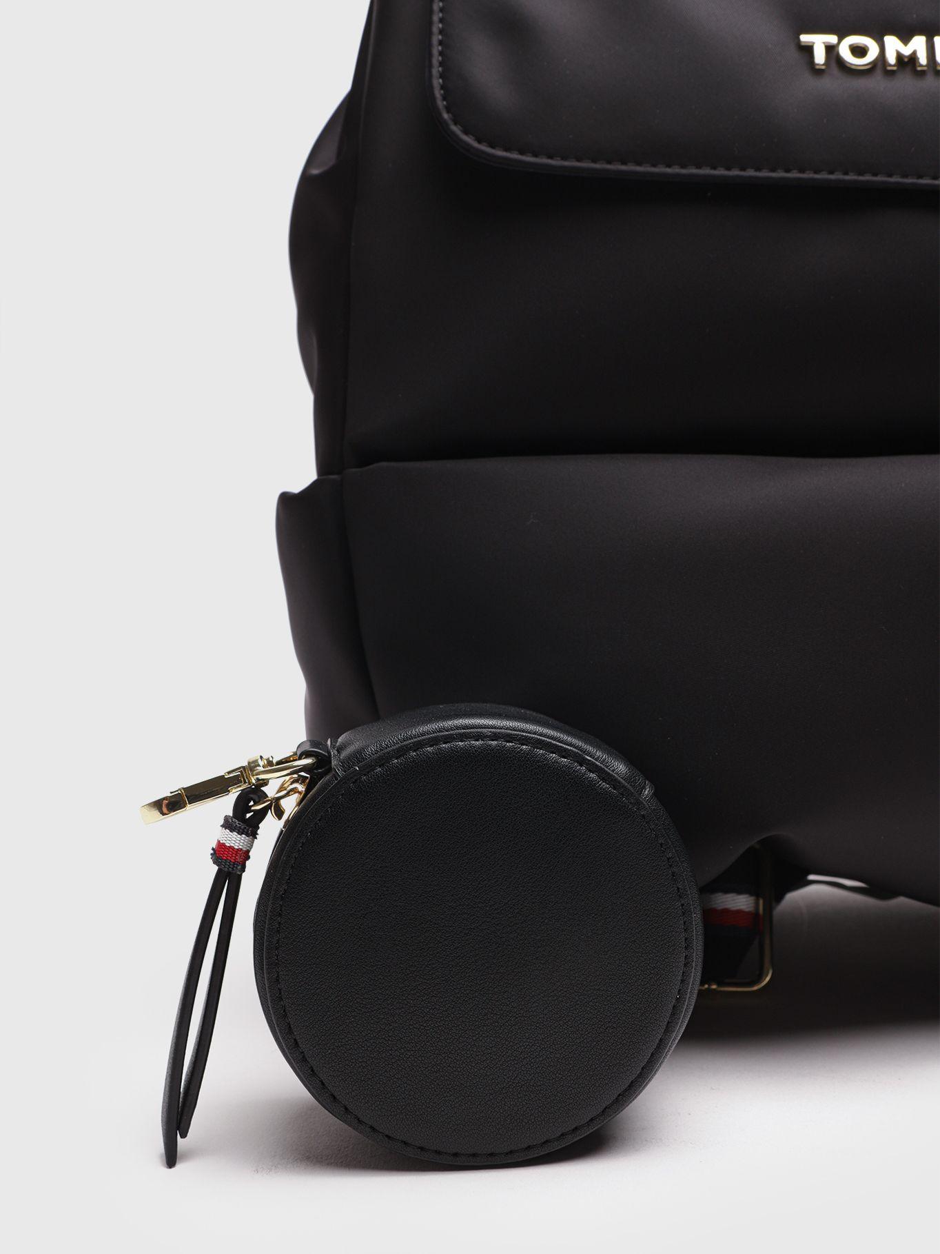 Mochila Con Solapa Negro Tommy Hilfiger-4