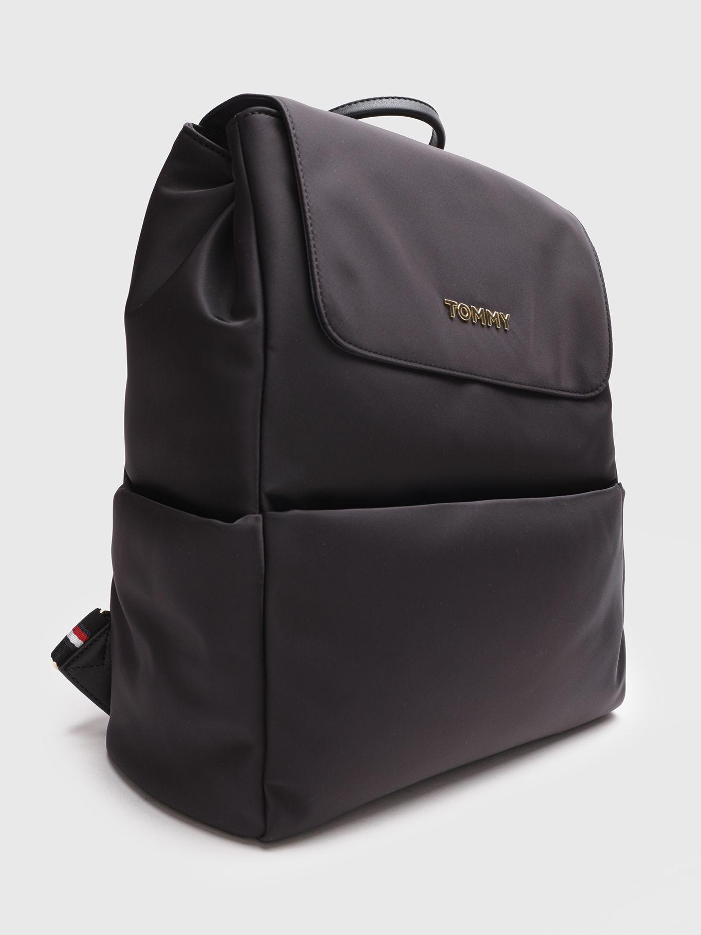 Mochila Con Solapa Negro Tommy Hilfiger-2