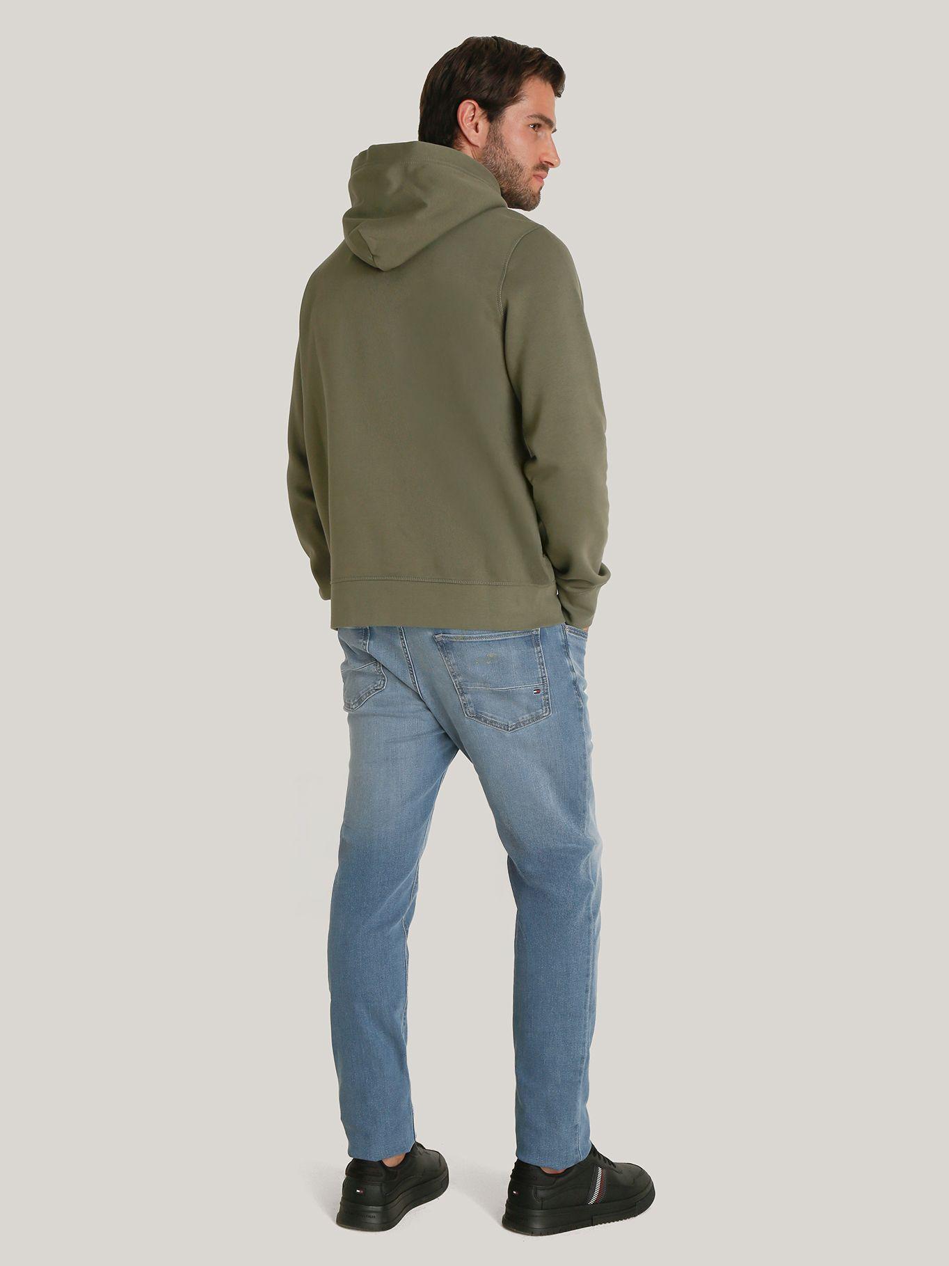 Polerón Hoodie Con Logo Verde Tommy Hilfiger-2