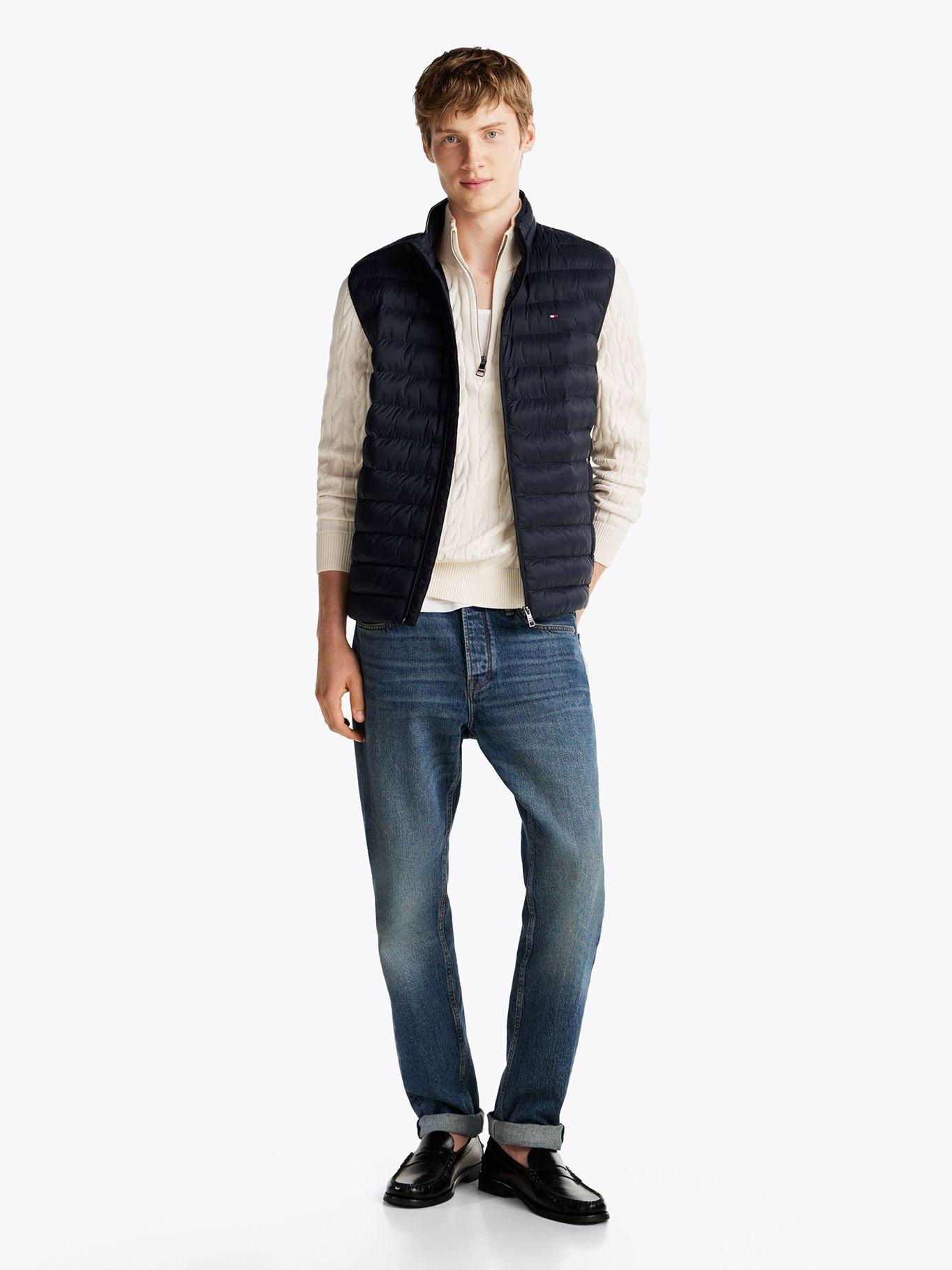 Parka Vest Plegable Repelente Agua Azul Tommy Hilfiger-1