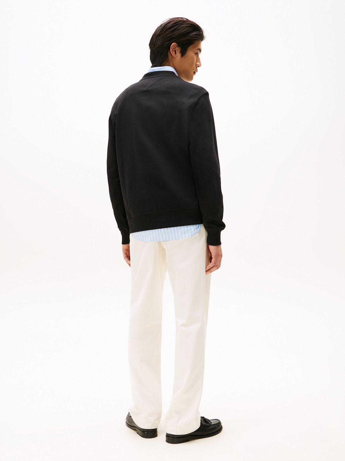 Polerón Stacked Con Logo Negro BDS Tommy Hilfiger-2