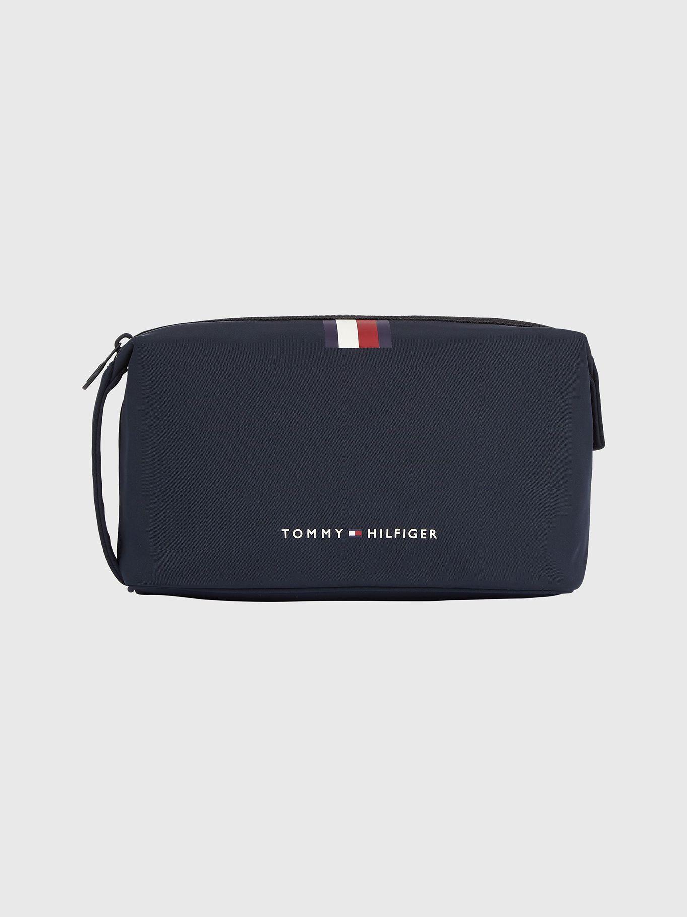 Neceser Signature Con Logo Azul Tommy Hilfiger-0