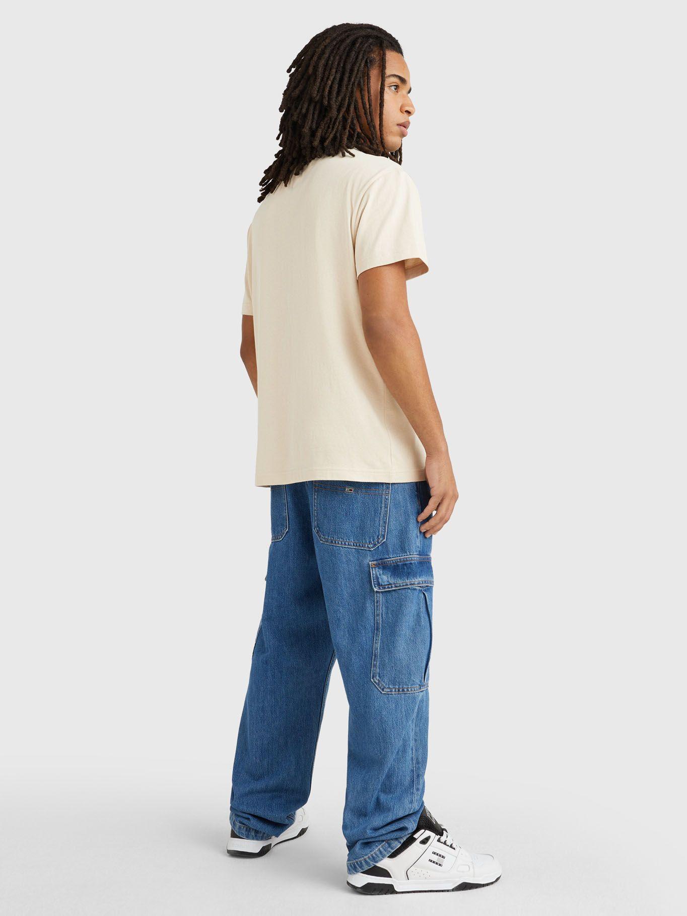 Polera Clásica Signature Beige Tommy Jeans-2