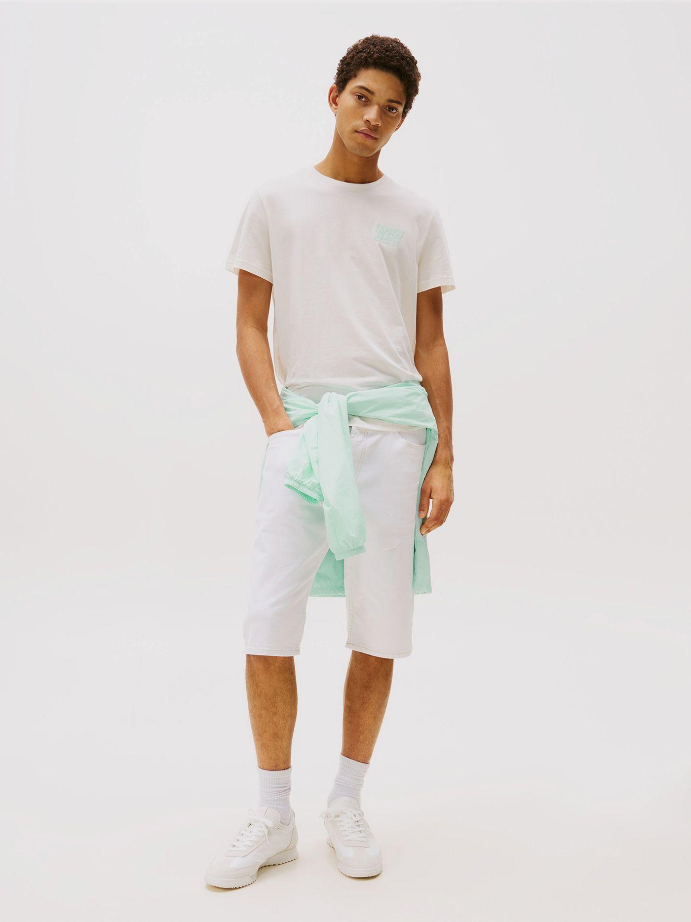 Polera Bubble Logo Slim Fit Blanco Tommy Jeans-1