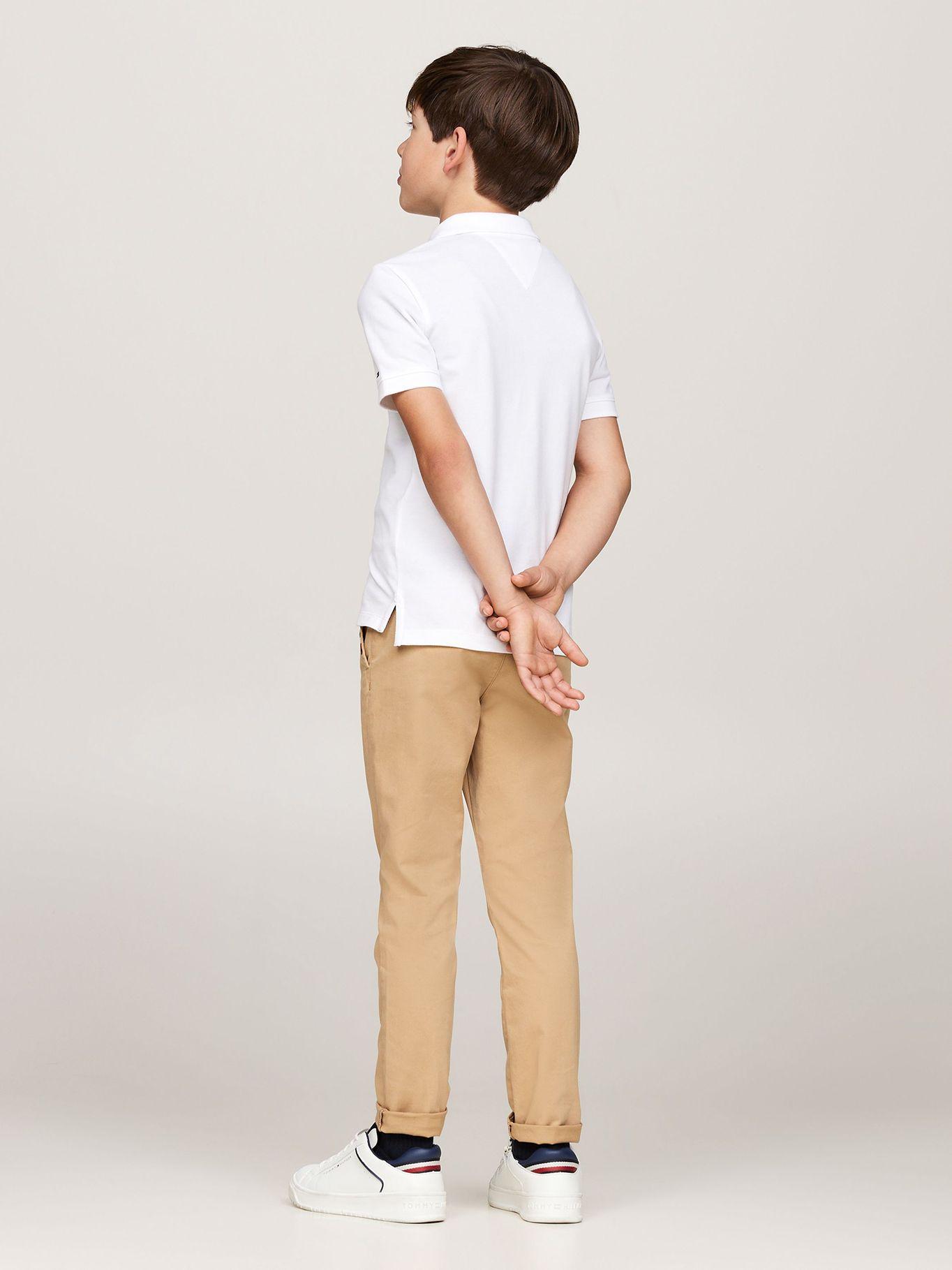 Polo Con Logo Regular Fit Blanco Tommy Hilfiger-2