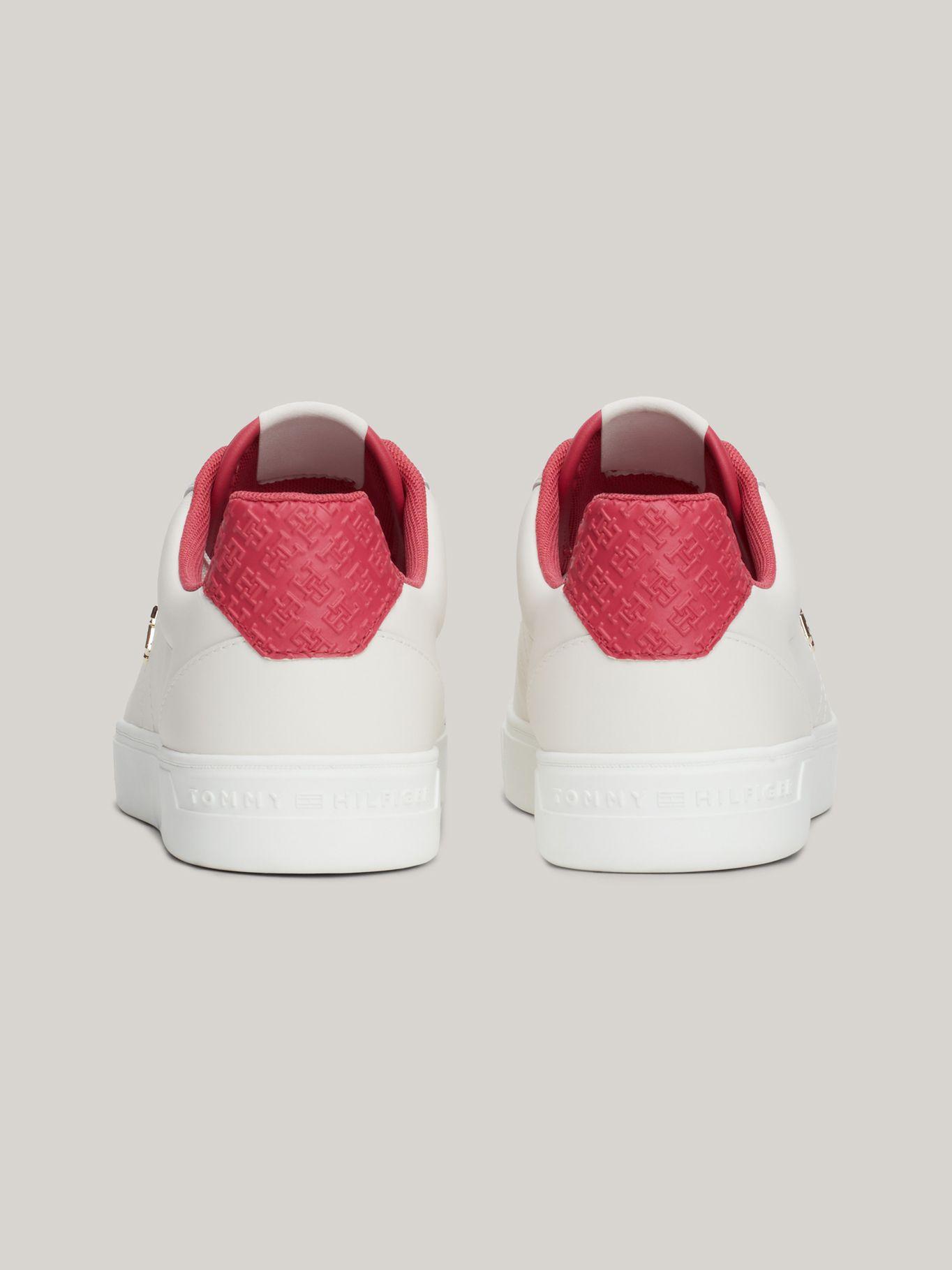 Zapatillas De Cuero Monogram Blanco Tommy Hilfiger-7