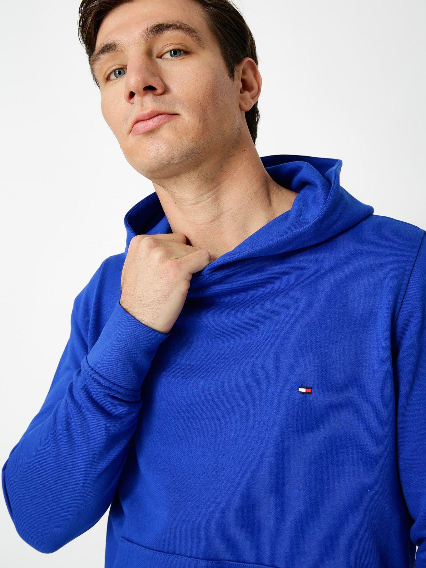 Polerón Hoodie Monotype Logo Azul Tommy Hilfiger-4