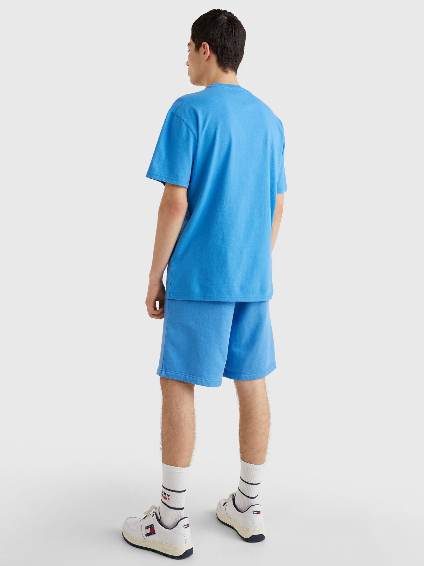 Polera Pop Logo Flag Turquesa Tommy Hilfiger-5