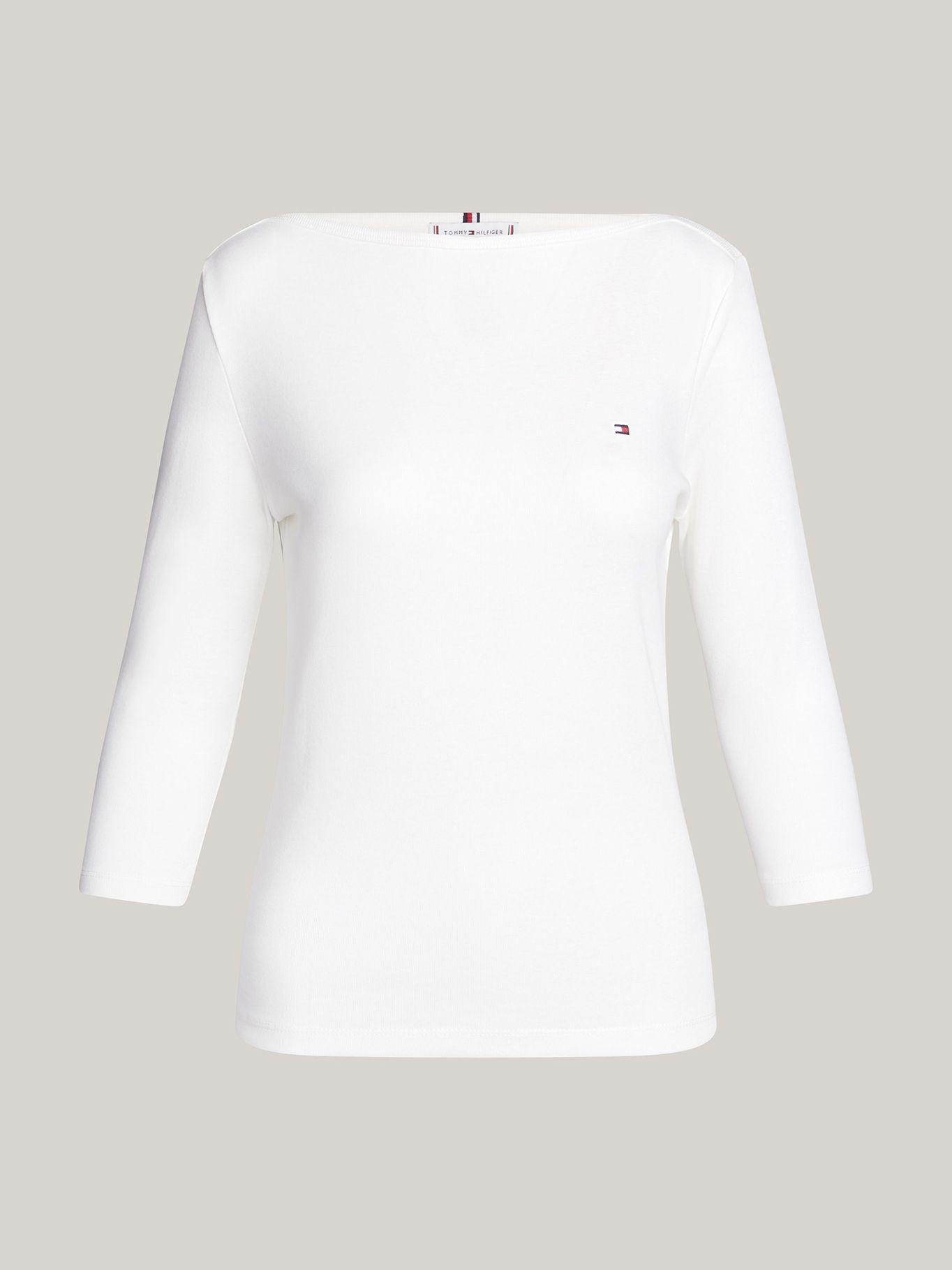 Polera New Cody Slim Fit Blanco Tommy Hilfiger-5