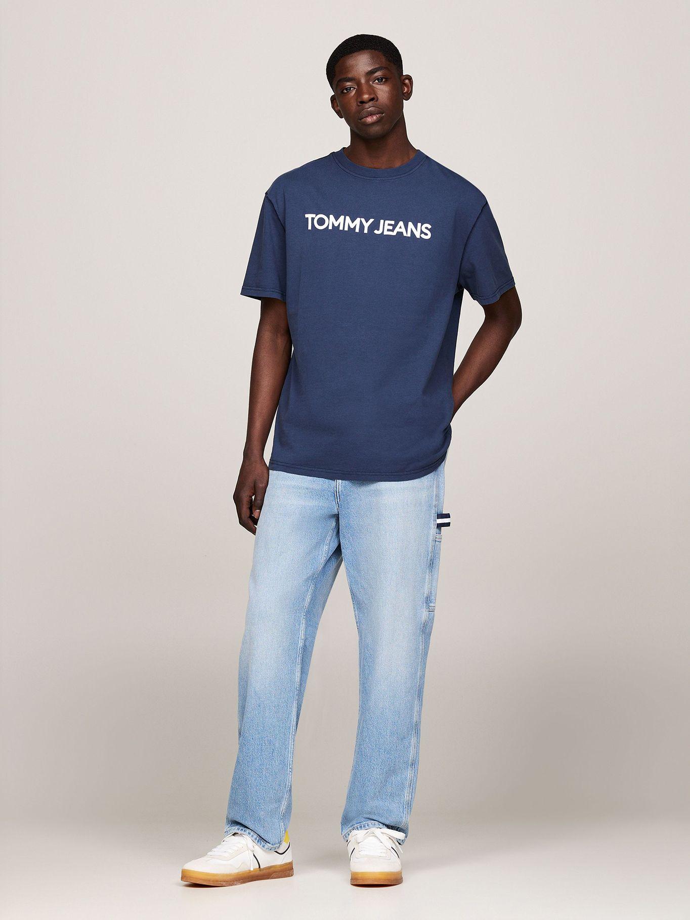Polera New Classic Con Logo Azul Tommy Jeans-1
