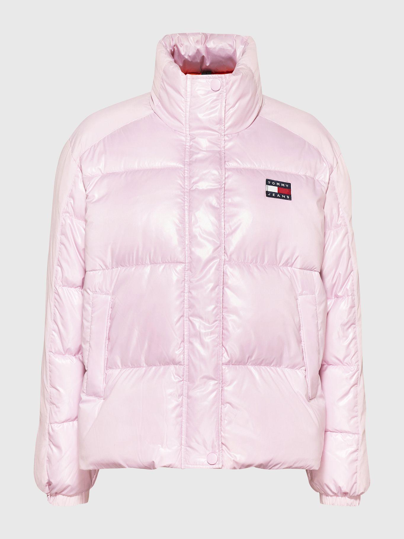 Parka Acolchada Tonal Rosado Tommy Hilfiger-4