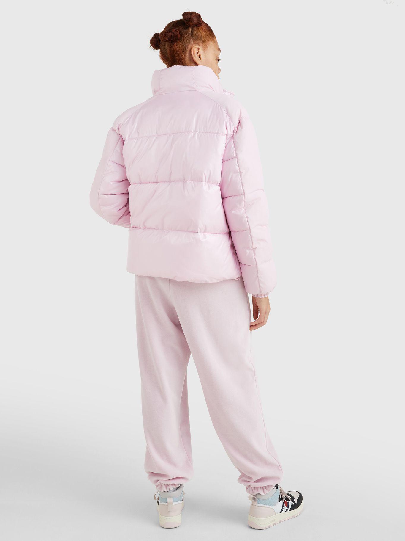 Parka Acolchada Tonal Rosado Tommy Hilfiger-2