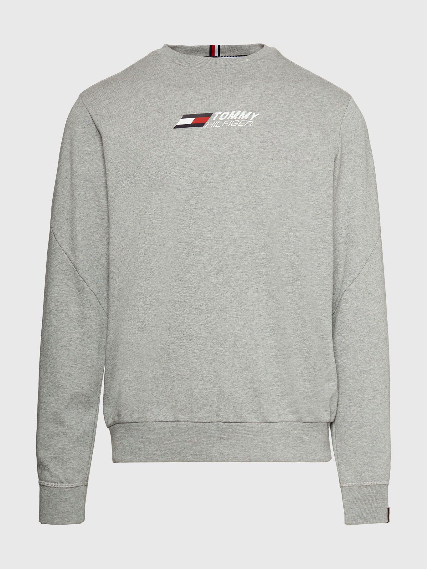 Polerón Sport Essential C-Neck Gris Tommy Hilfiger-4