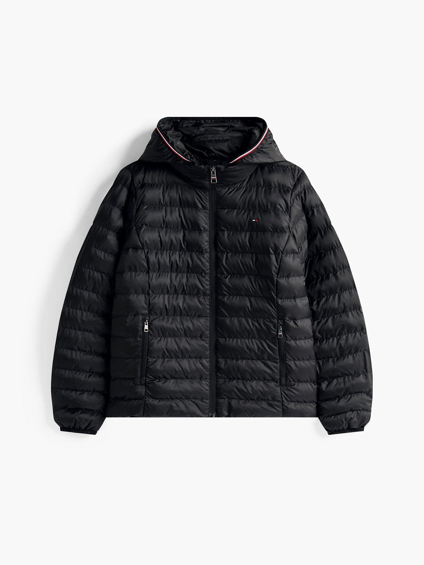 Parka Acolchada Con Logo Bordado-4